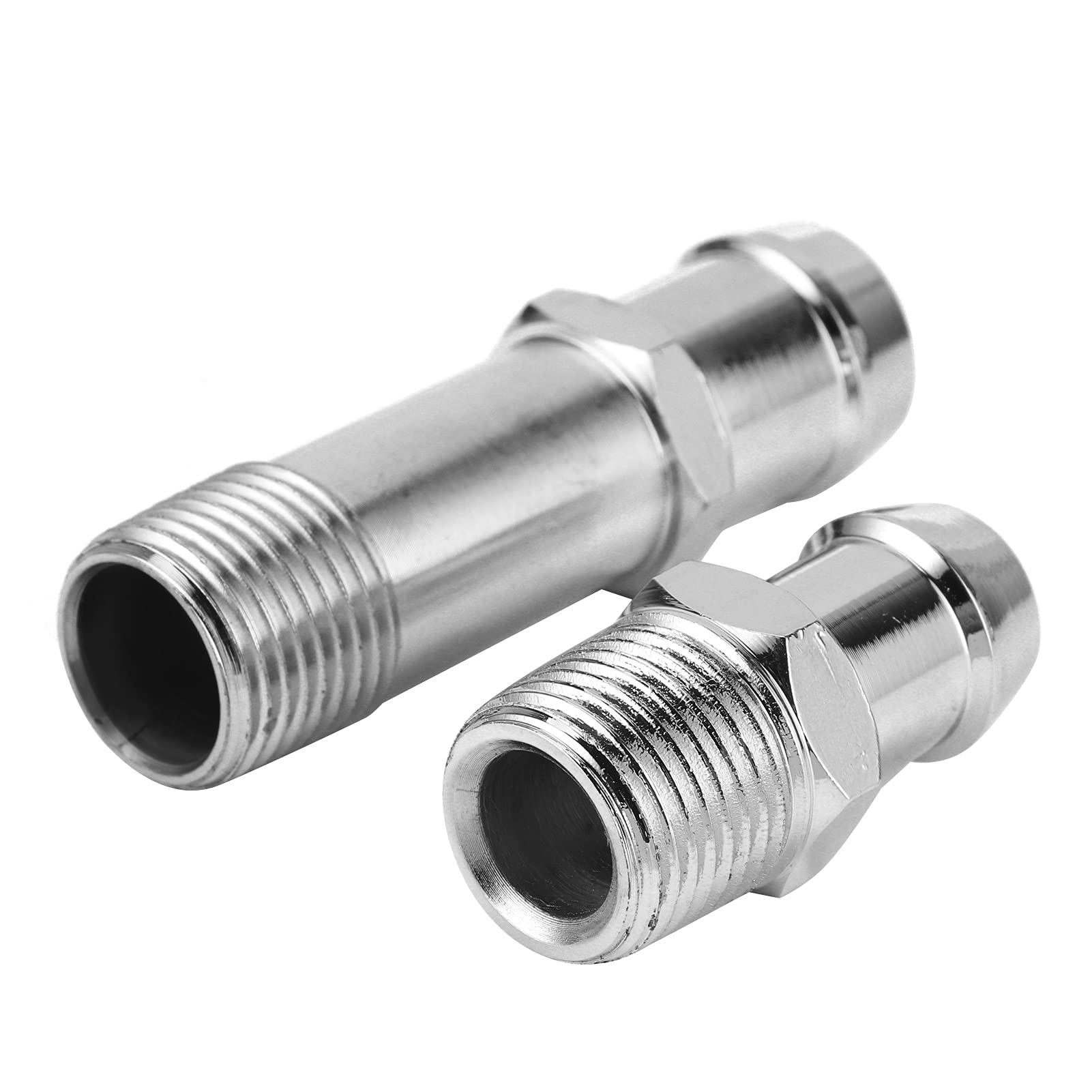 Universal Heater Hose Fitting - 2PCS Straight Connector for 3/4