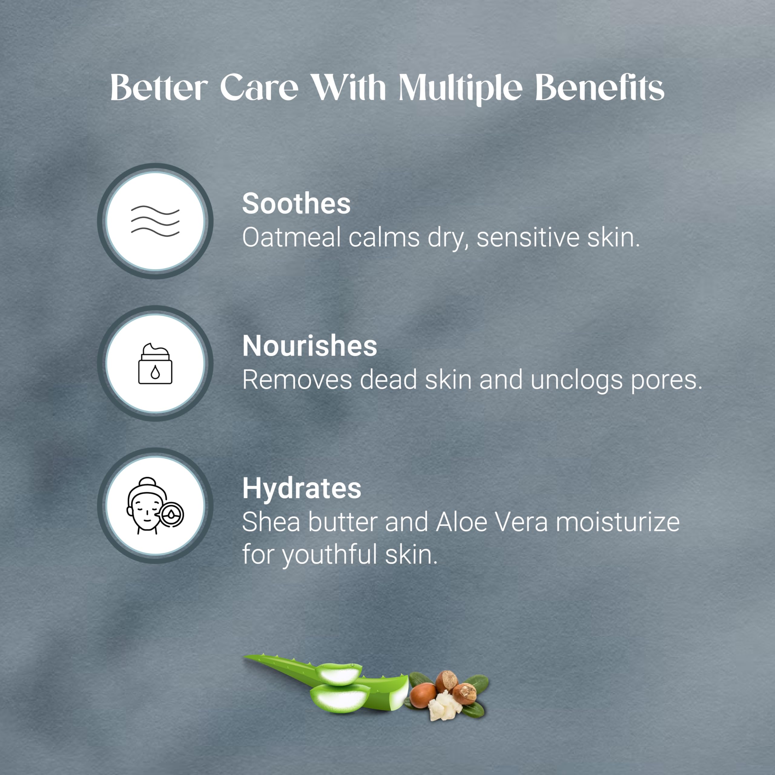 JIDEN Moisturizing Body Lotion for Dry & Sensitive Skin - Shea Butter, Oatmeal & Aloe Vera Enriched - 6.76 fl oz (200ml) - Deep Hydration for Daily Skincare & After Sun Care