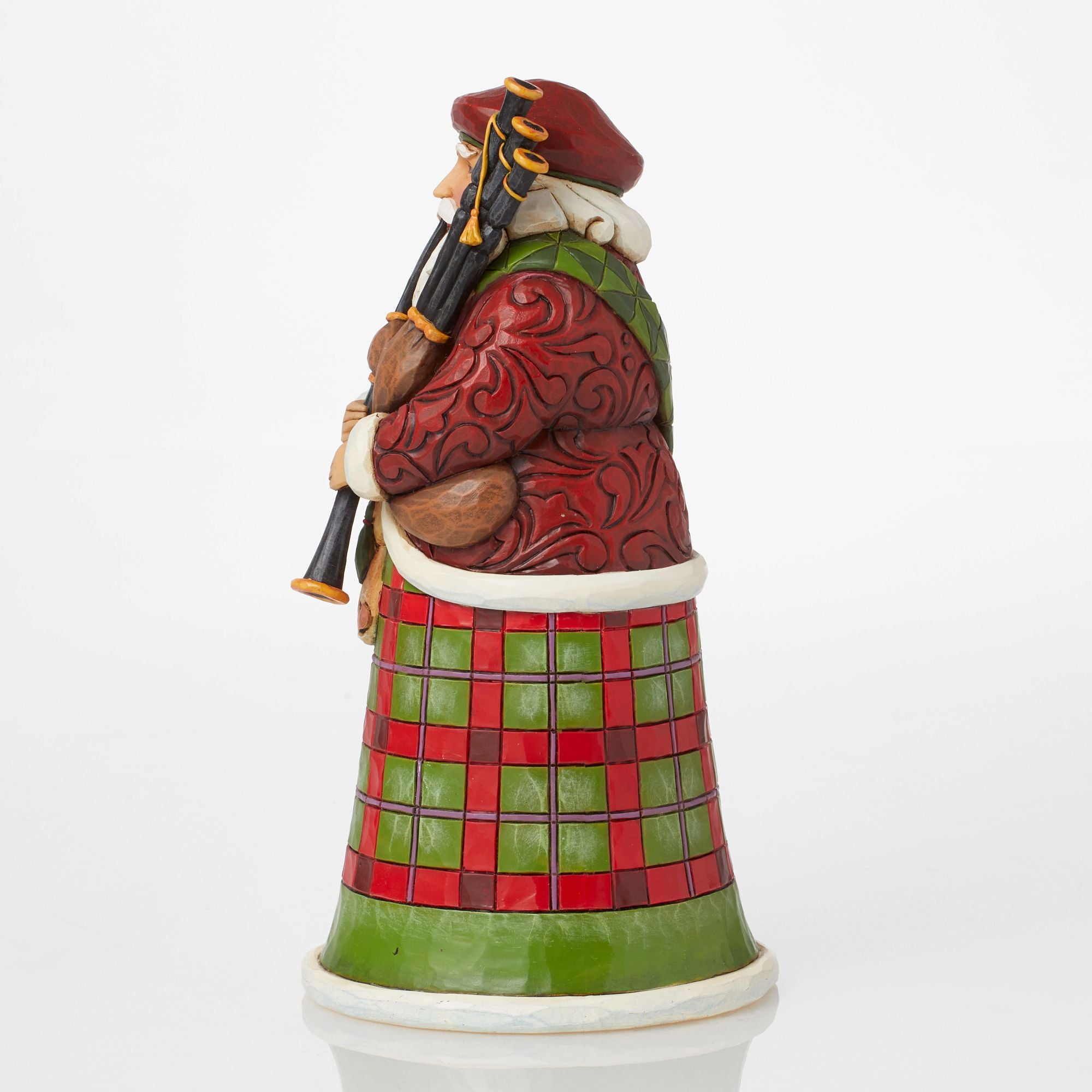 Scottish Santa Costume - Traditional Kilt Outfit for Christmas Parties & Festive Events
