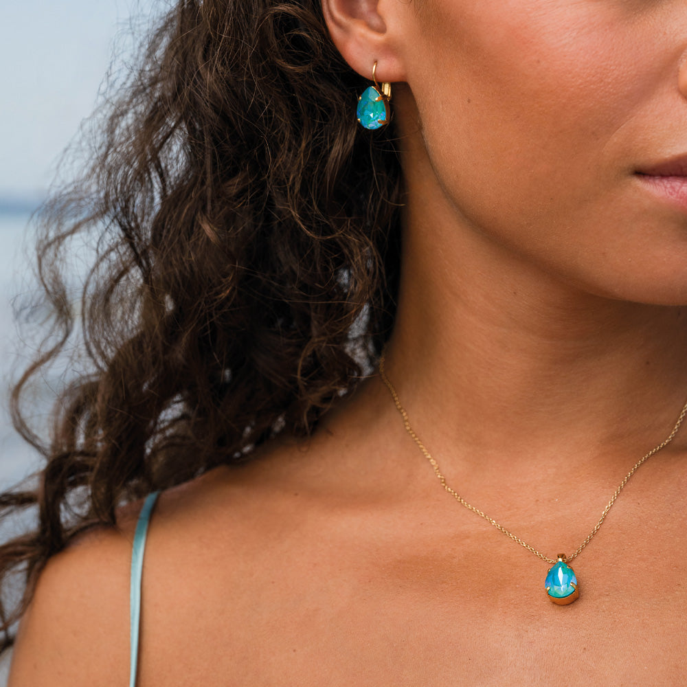 Mini Drop Necklace - Dainty Laguna Delite Pendant Jewelry for Women | Perfect for Everyday Wear, Gift Giving & Special Occasions