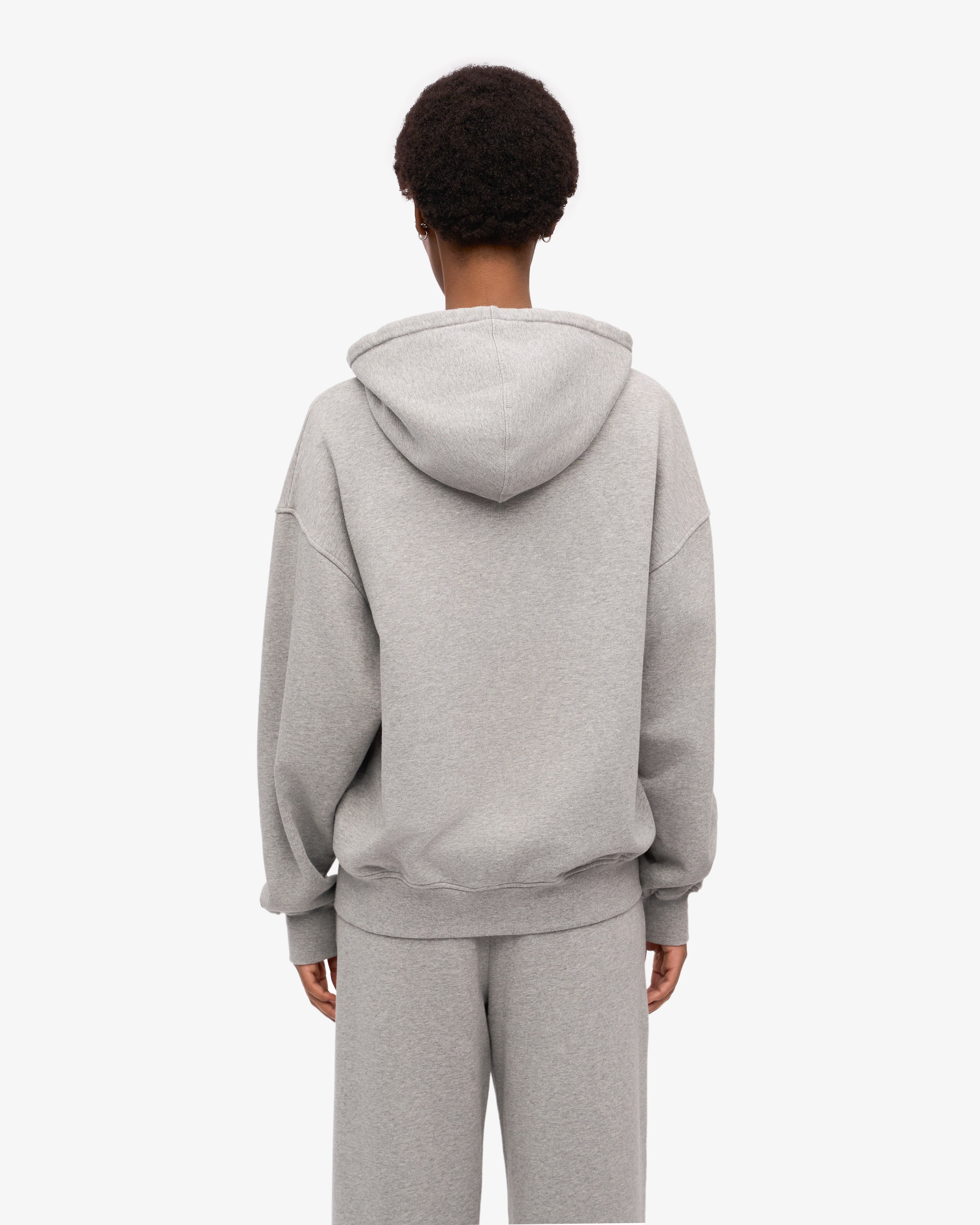 Organic Oversized Zip Hoodie - Coffee Brown | Cozy & Stylish Pullover for Men & Women | Perfect for Casual Wear, Loungewear & Outdoor Activities