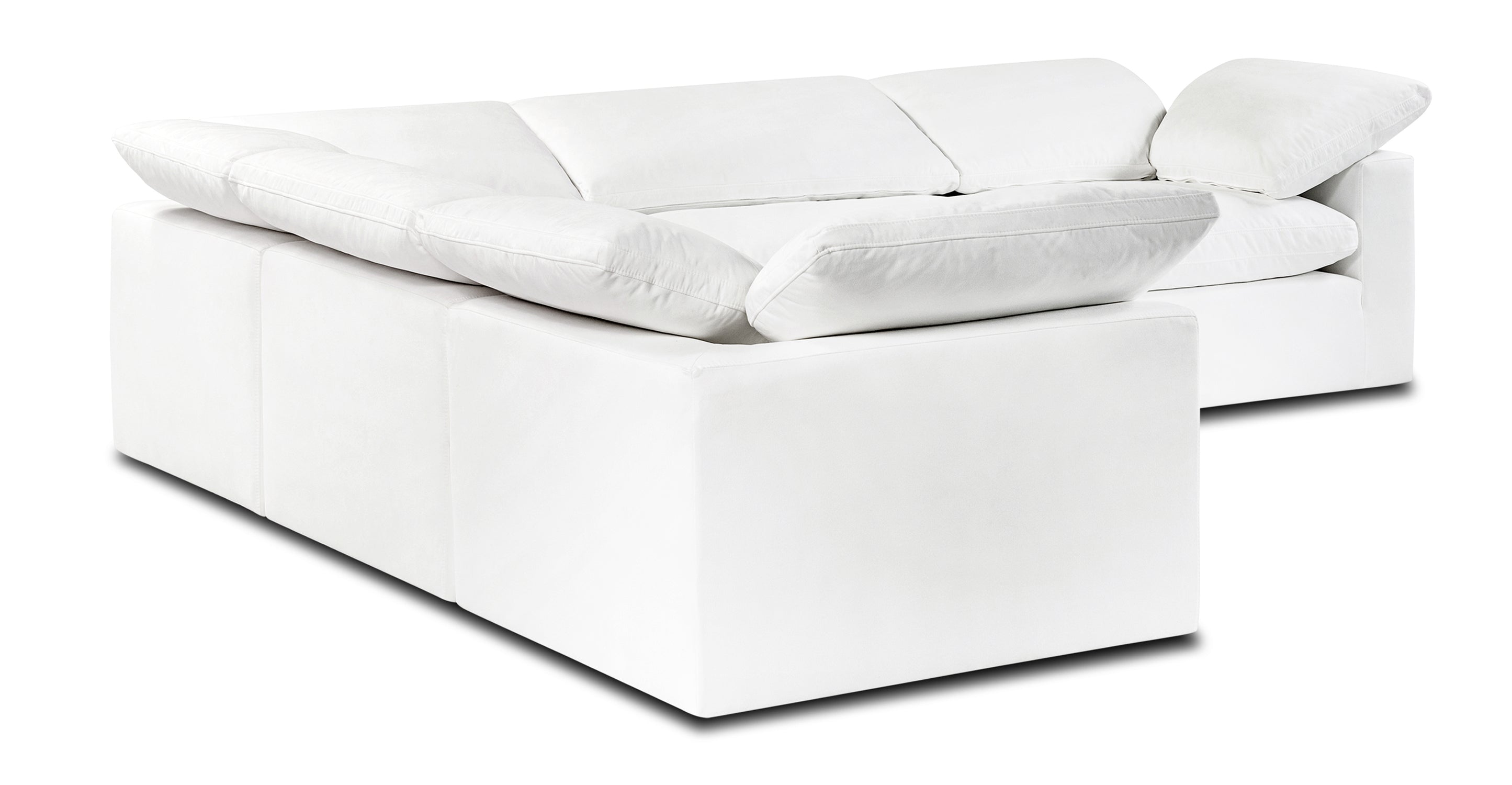 5-Piece Aspen Modular Corner Sectional Sofa Set - Modern L-Shaped Couch with Reversible Chaise for Living Room, Family Room & Home Theater