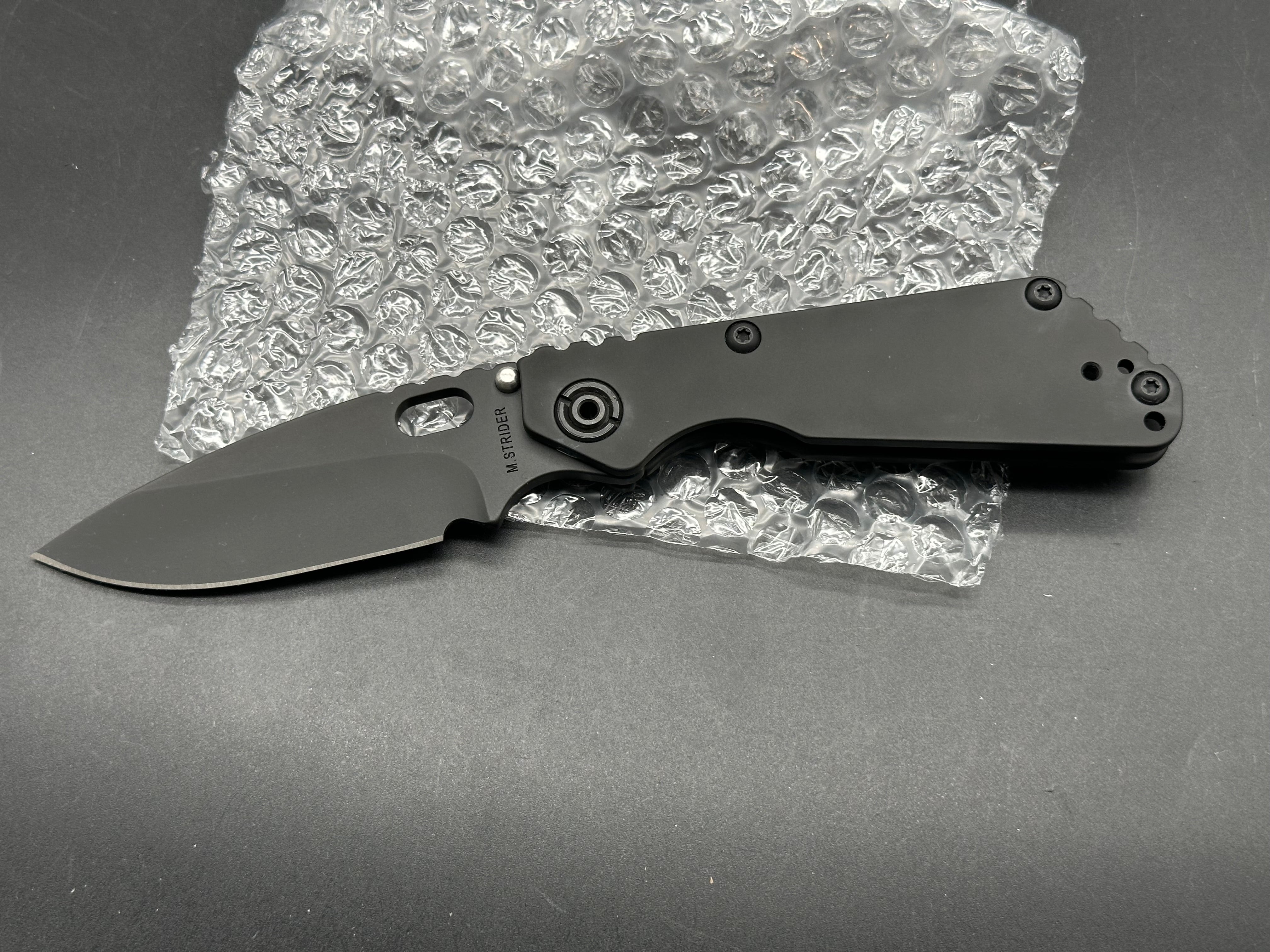 Strider SnG Stealth Folding Knife - MagnaCut Super Steel Blade, EDC Tactical Pocket Knife for Outdoor Camping, Hunting & Survival Gear