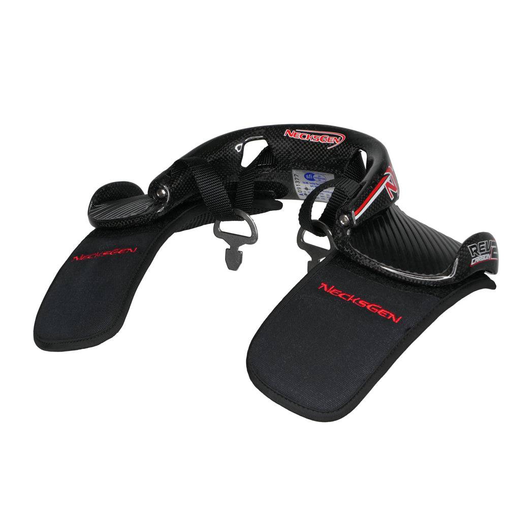 NecksGen Rev 2 Carbon Fiber Neck Massager - Portable Pain Relief Device for Office, Travel & Home Use