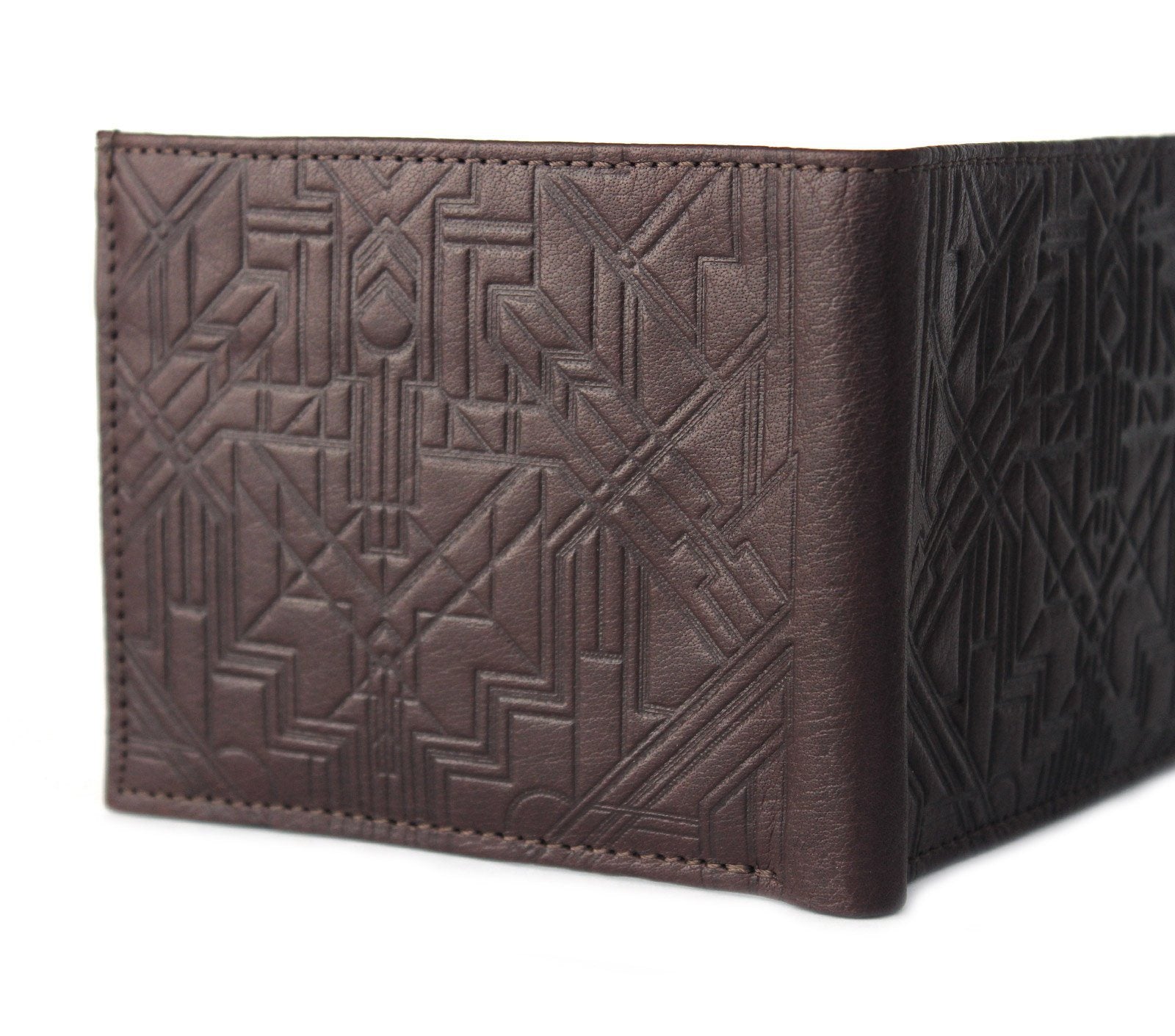 Stylish Gatsby Leather Wallet for Men - Slim RFID Blocking Bifold Wallet with Money Clip - Perfect for Everyday Use, Travel & Business