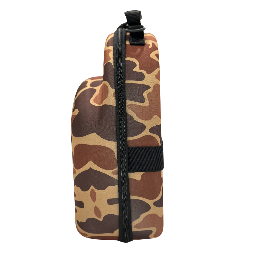 Duck Camo Hat Case - Waterproof Hunting Hat Storage for Outdoor Adventures & Travel