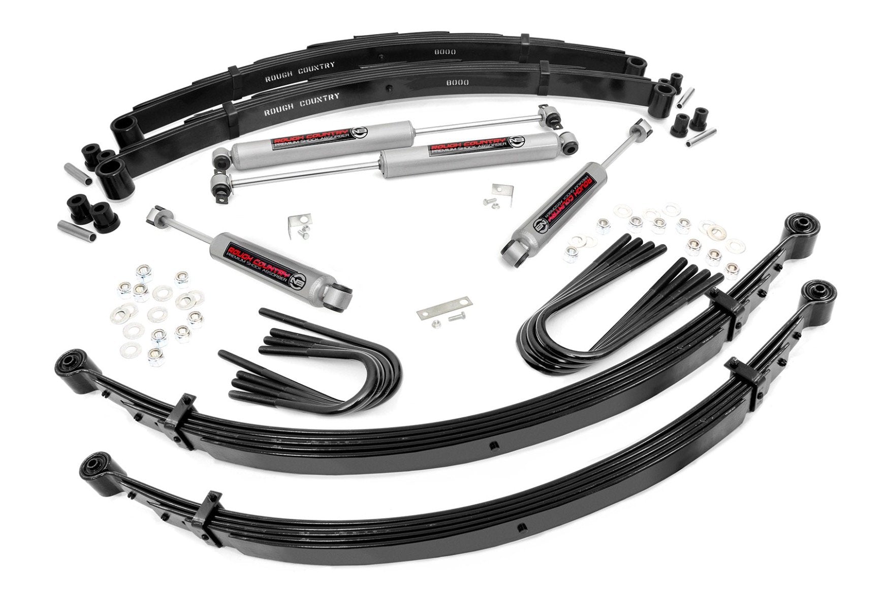 2 Inch Lift Kit for Chevy/GMC 3/4 Ton Suburban/C25/K25 Truck (1977-1987) | Heavy Duty 52