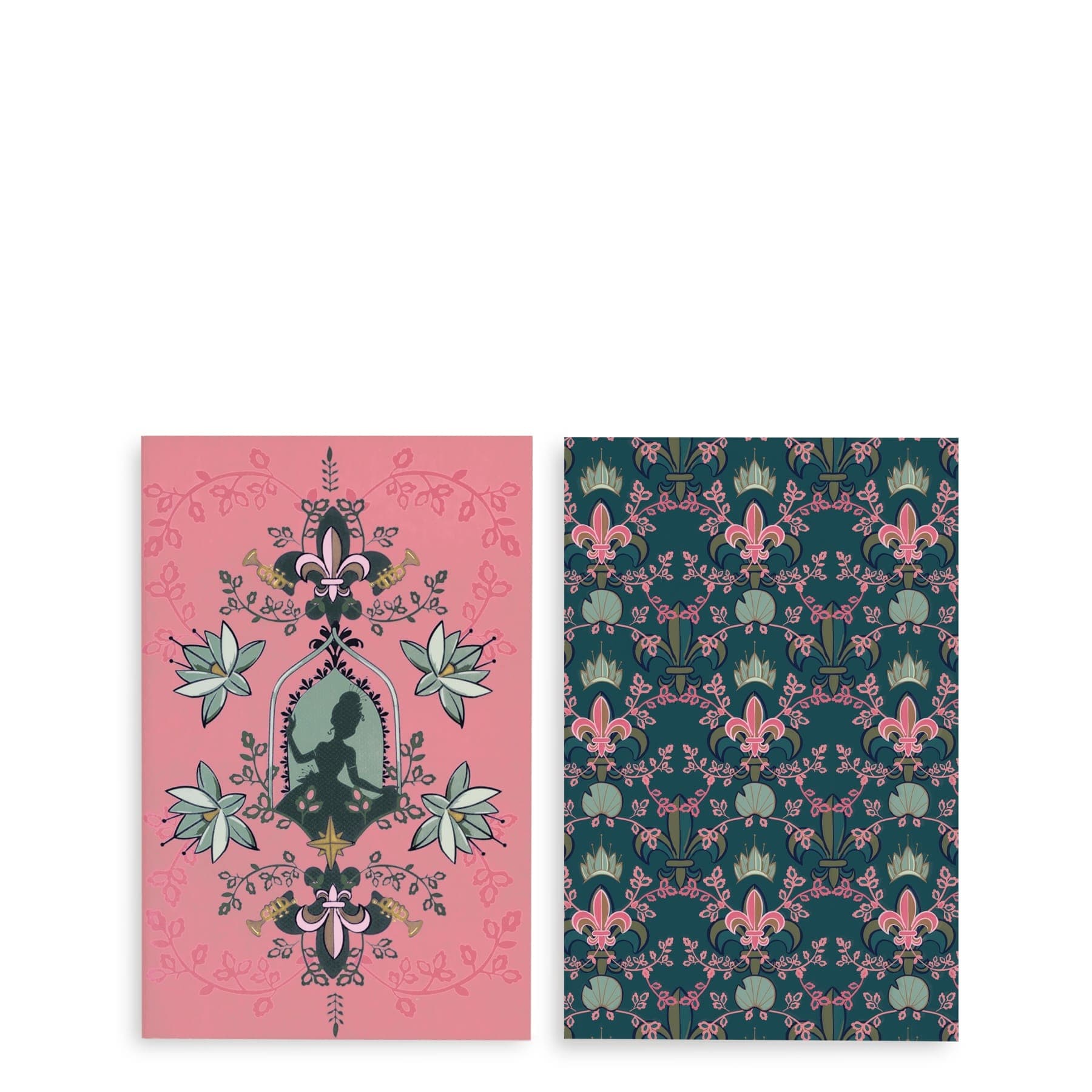 Disney Mini Notebook Set of 2 - Cute Mickey Mouse & Friends Design - Perfect for School, Office & Travel Journaling - Portable Writing Pads for Kids & Adults