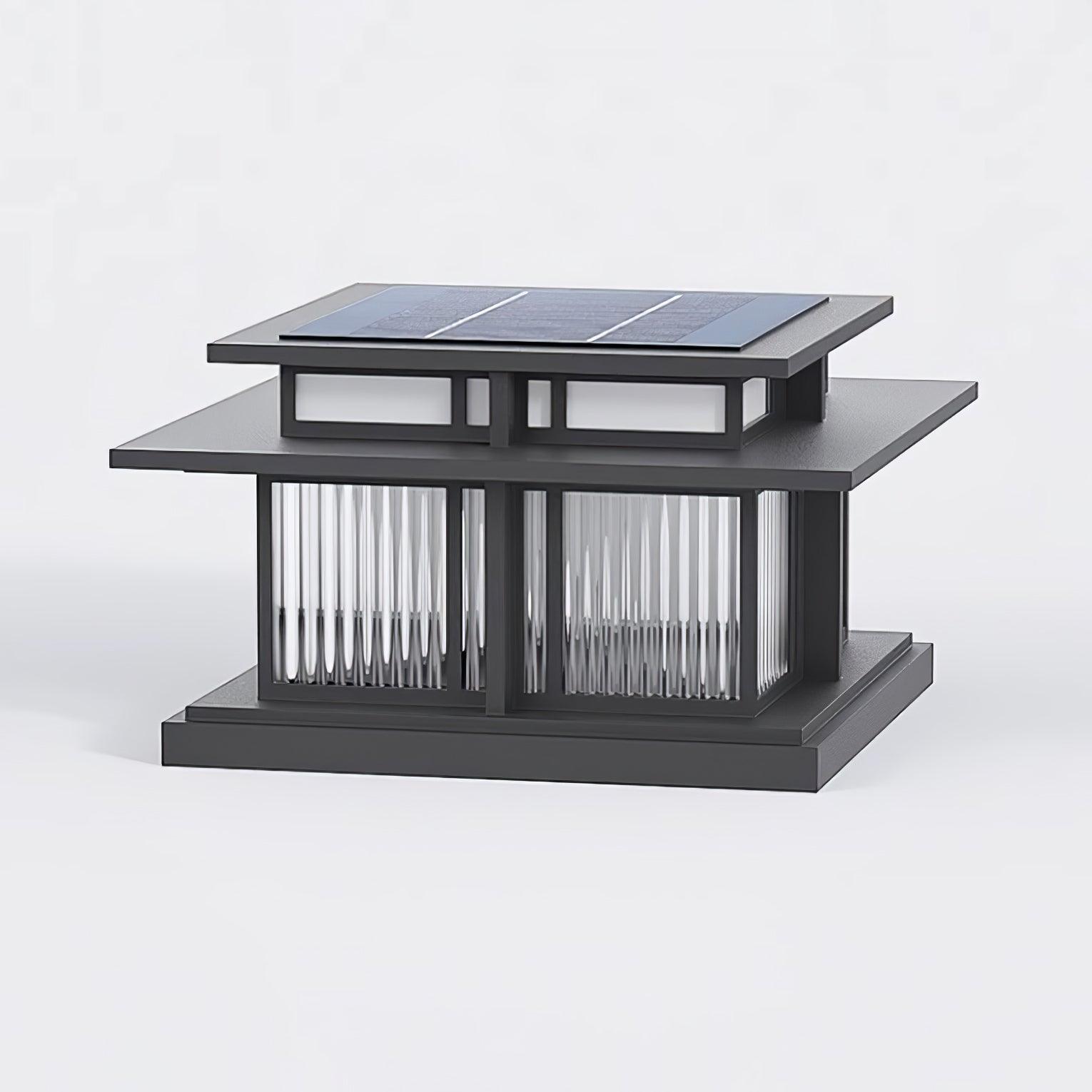 Boilyn Solar Powered Outdoor Pillar Lights - Waterproof Garden Pathway Lighting for Patio, Yard, and Driveway Decoration
