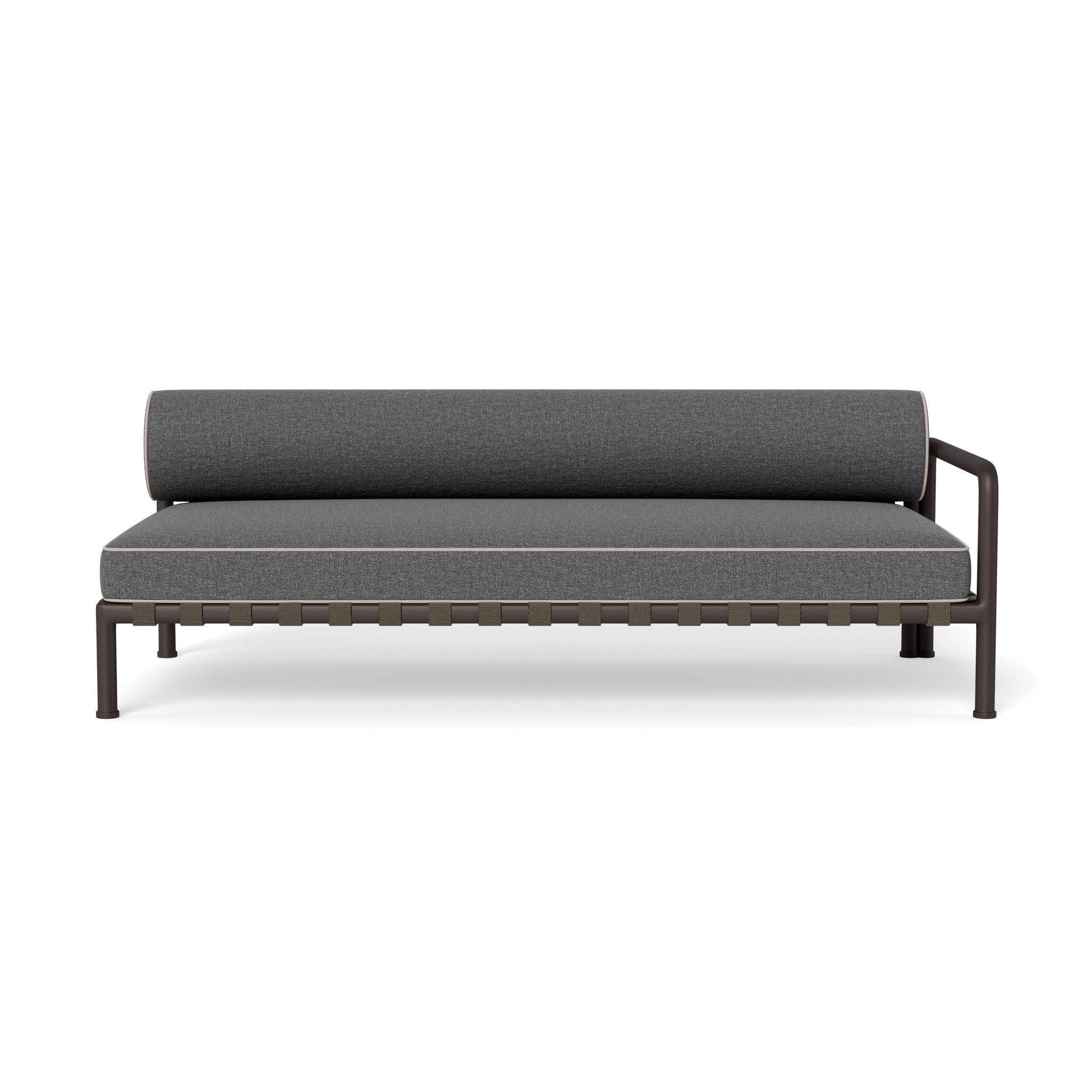 Parker 2-Seater Sofa with Right Armrest - Comfortable Living Room Furniture for Small Spaces, Apartments, and Cozy Home Decor
