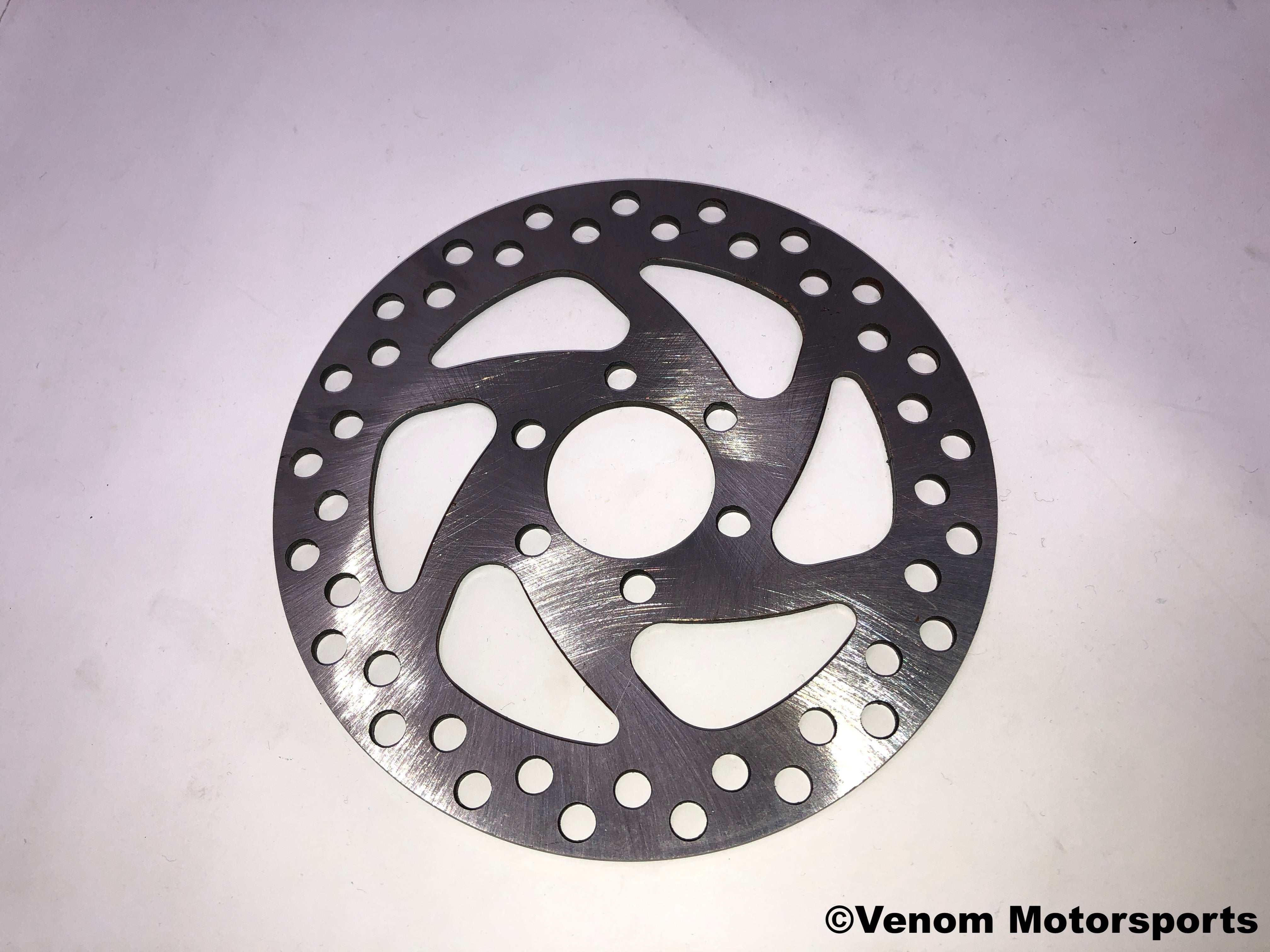 High-Quality Venom X15 Replacement Front Brake Rotor - Durable Disc Brake Pads for Smooth Stopping Power - Perfect for Daily Commuting, Highway Driving & Performance Vehicles