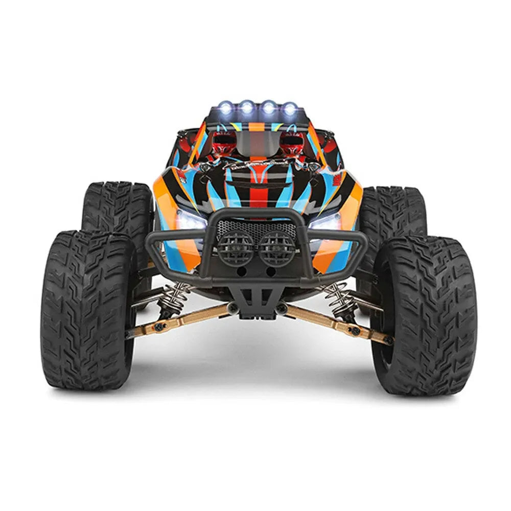 WLtoys 104009 1/12 Scale 2.4G 4WD Brushed RTR Racing Truck - 45km/h High Speed, Metal Chassis - Perfect for Off-Road Racing, Backyard Bashing & RC Hobby Enthusiasts