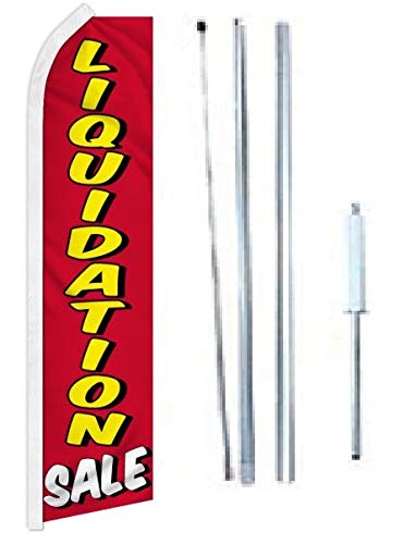 OnPoint Wares American Flag Banner with Heavy Duty Hybrid Pole Set - 3 Pack | Patriotic Outdoor Decor for Home, Garden & Commercial Use