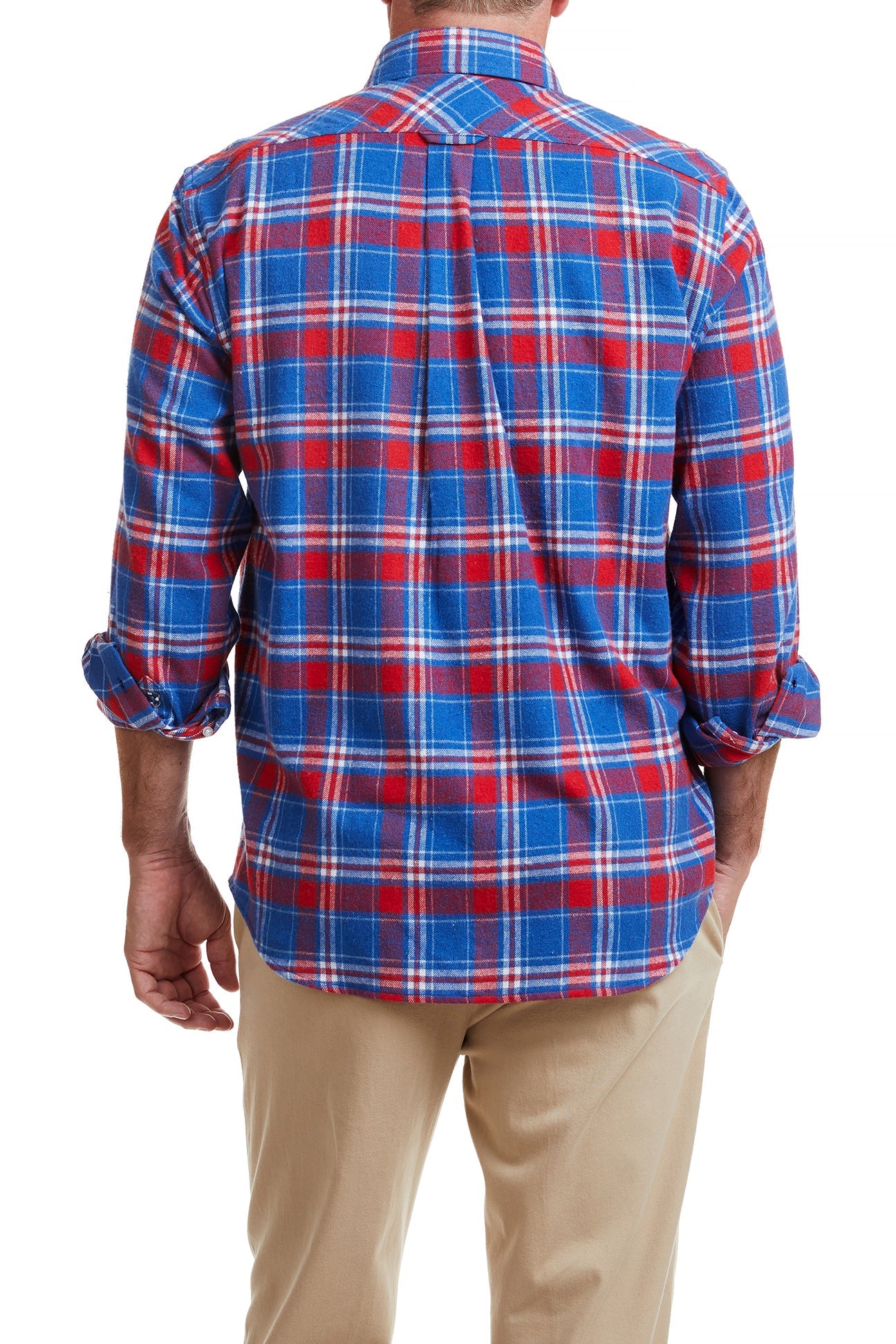 Chase Shirt State Plaid Flannel - Soft & Comfortable Men's Flannel Shirt for Casual Wear, Outdoor Adventures & Fall Fashion