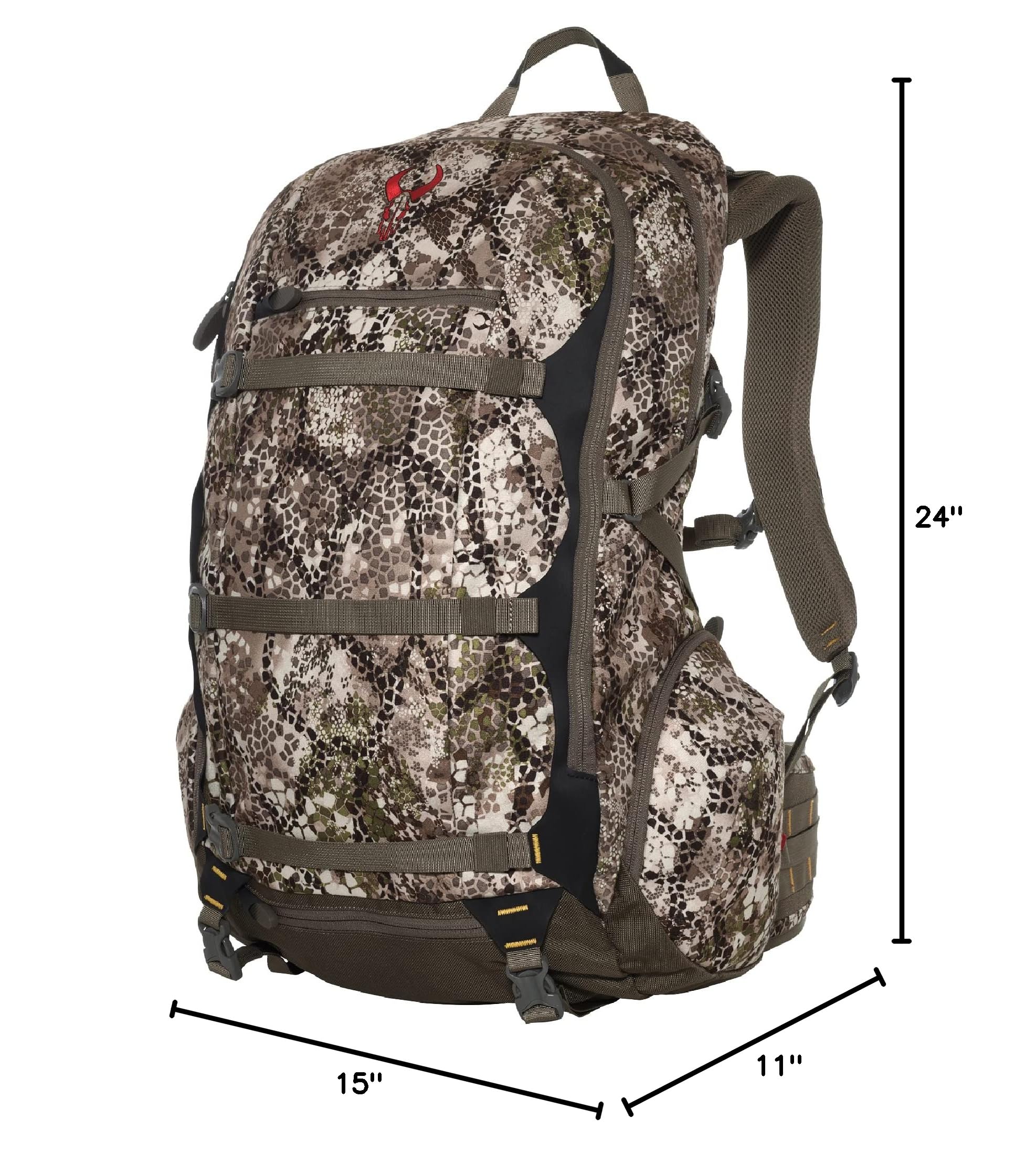Badlands Diablo VT Hunting Backpack - Lightweight & Durable Camo Backpack for Hunting Gear - Perfect for Big Game Hunting, Hiking & Outdoor Adventures