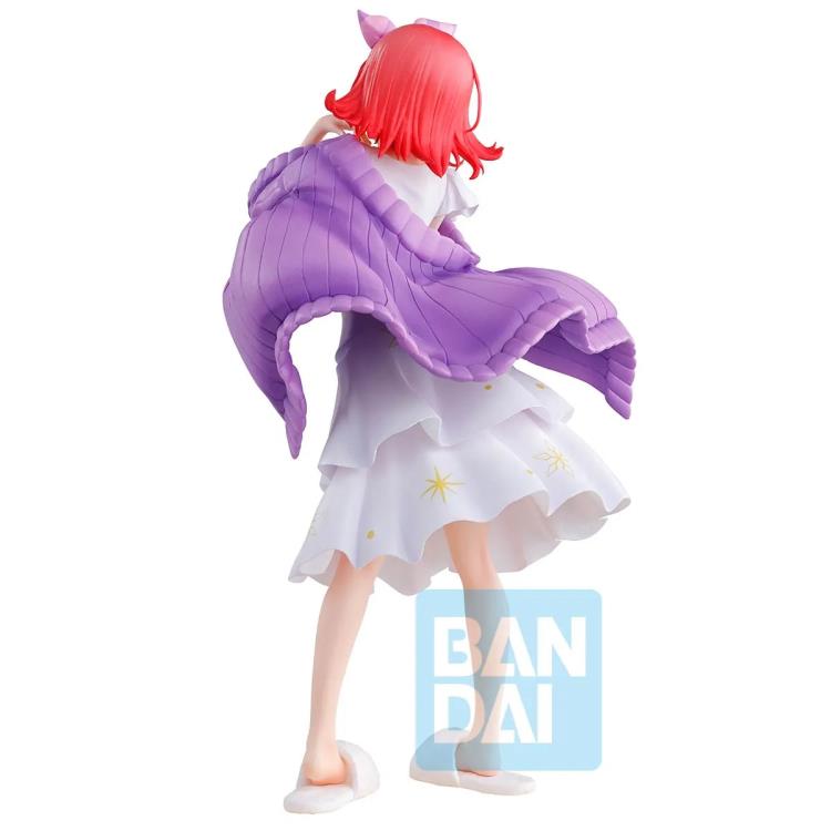 Bandai Ichibansho The Quintessential Quintuplets Nino Nakano Loungewear Ver. Anime Figure - Collectible Japanese Manga Character Statue for Home Display & Anime Fans Gift