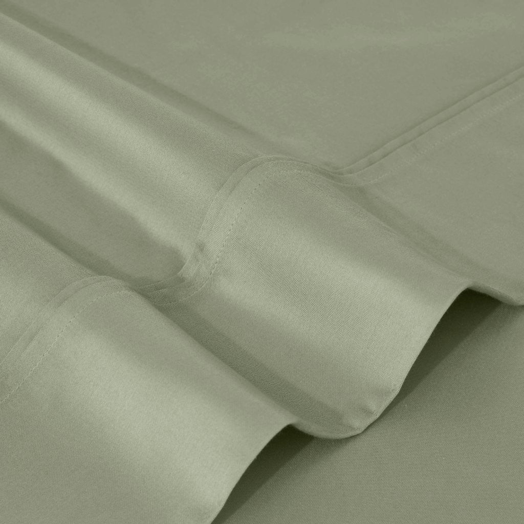 Luxury 1200 Thread Count Egyptian Cotton Deep Pocket Bed Sheet Set - Queen Size, Soft & Breathable for Ultimate Comfort - Perfect for Master Bedroom, Guest Room & Hotel Use