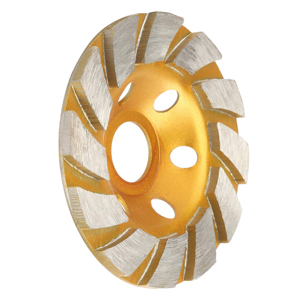 100mm Diamond Grinding Wheel for Jewelry, Glass, Rock & Ceramics - Round Segment Grinder Disc & Lap Disk for Precision Cutting, Polishing & Shaping - Perfect for DIY Crafts, Stone Carving & Metalworking Projects