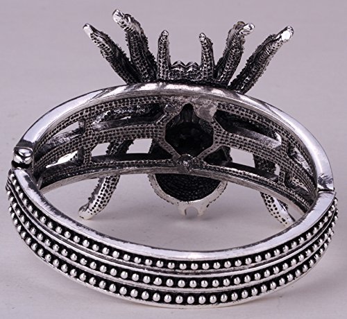 Spider Web Bracelets for Women Halloween - Adjustable Gothic Jewelry (6.5-7.5 Inch Wrist) - Perfect for Halloween Parties, Cosplay & Gothic Fashion Accessories