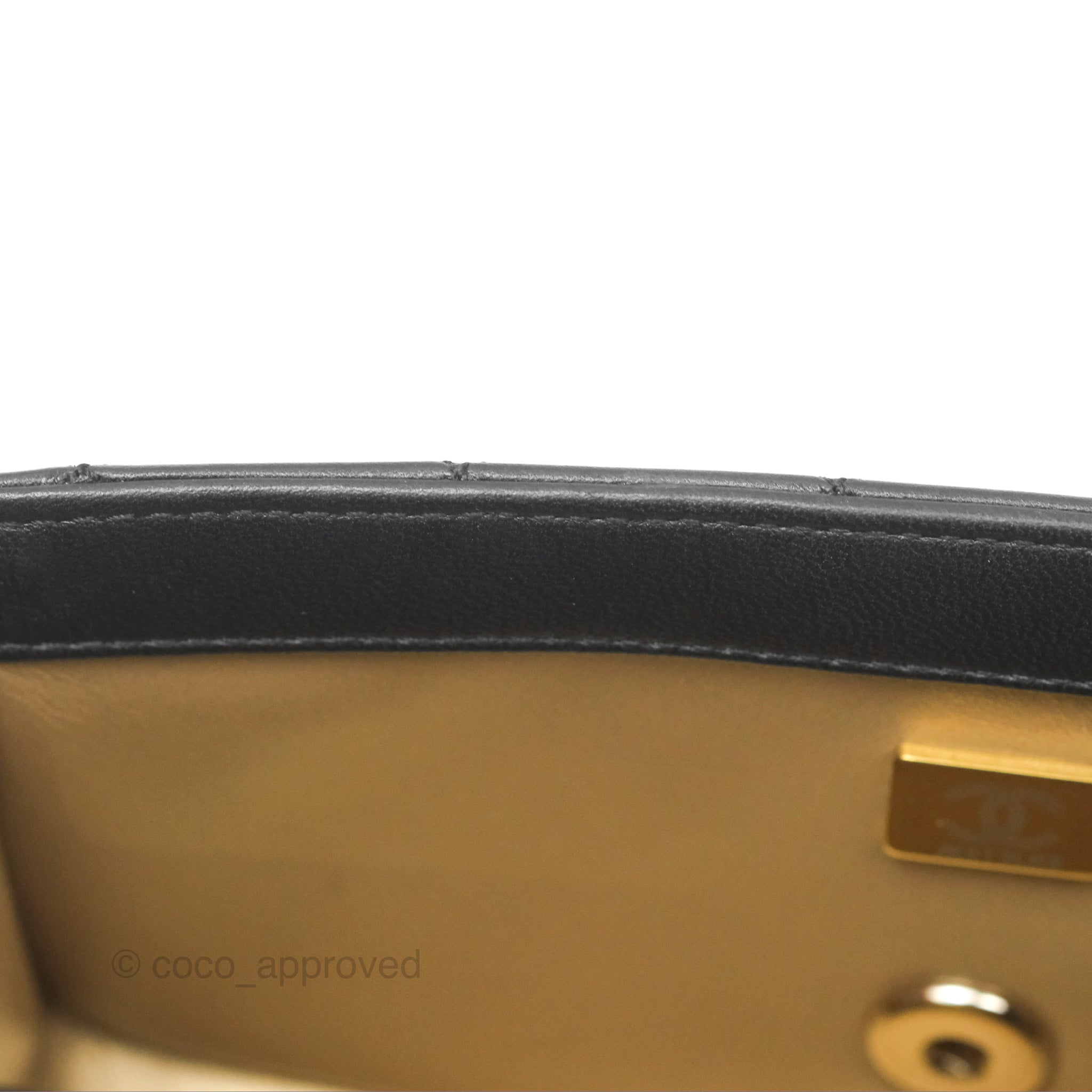 Chanel Ball Crush Mini Rectangular Bag - Black Lambskin Leather with Gold Hardware 23C Collection | Luxury Crossbody Purse for Women, Perfect for Evening Parties & Special Occasions