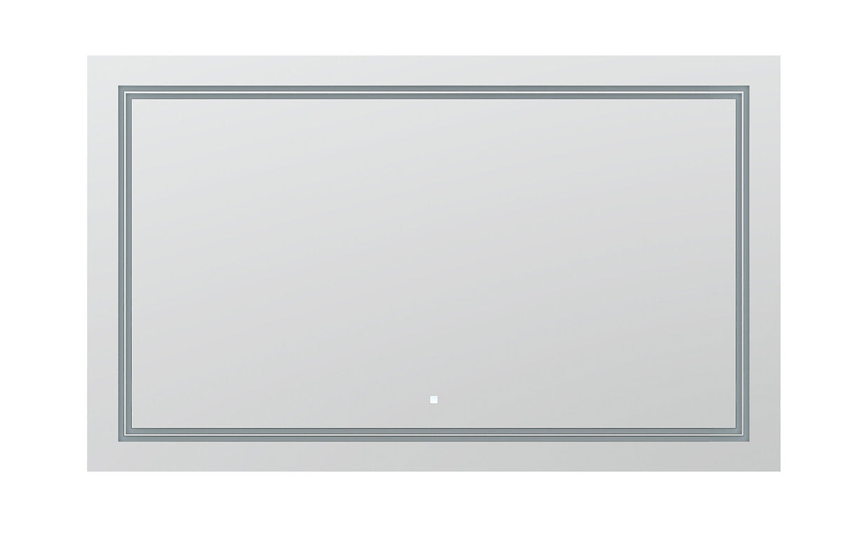 Aquadom SOHO 96x36 Inch LED Lighted Bathroom Mirror with Anti-Fog - Modern Vanity Mirror for Makeup & Shaving - Perfect for Home, Hotel, Spa Decor