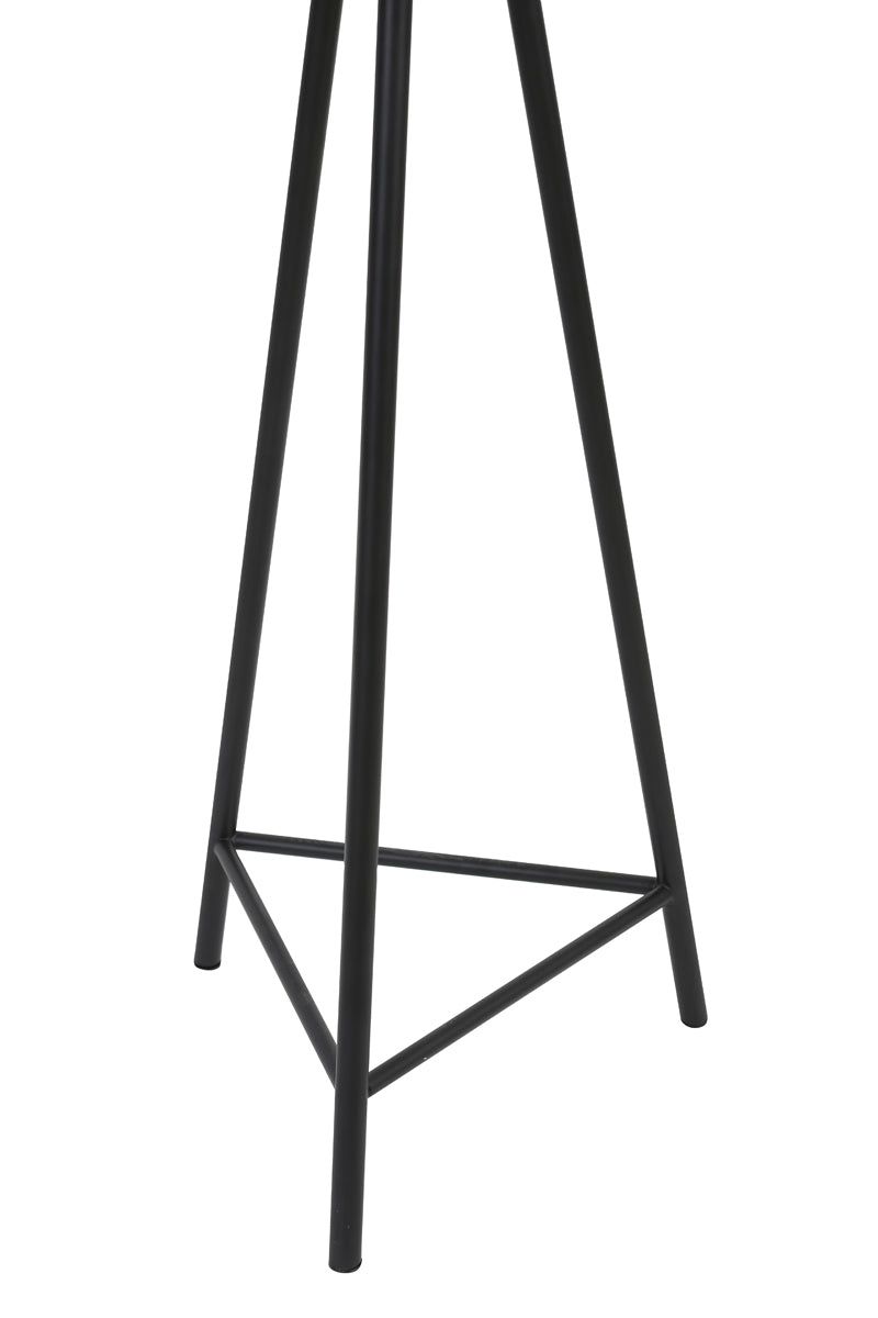 Adeta Modern Tripod Floor Lamp - Medium/Large Size in Matt Black, Nickel & Gold Finishes - Perfect for Living Room, Bedroom, or Office Lighting