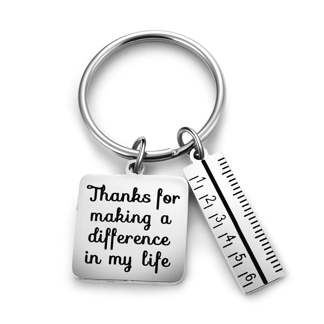 Teacher Appreciation Keychain Gift - Graduation Christmas Present for Educators | School & Office Use