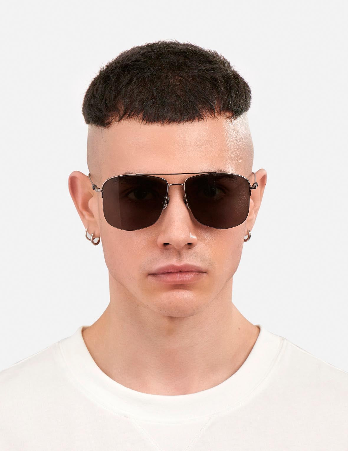 Stylish Double Bridge Metal Aviator Sunglasses for Men & Women - UV Protection Polarized Lenses - Perfect for Driving, Outdoor Sports & Fashion Accessories