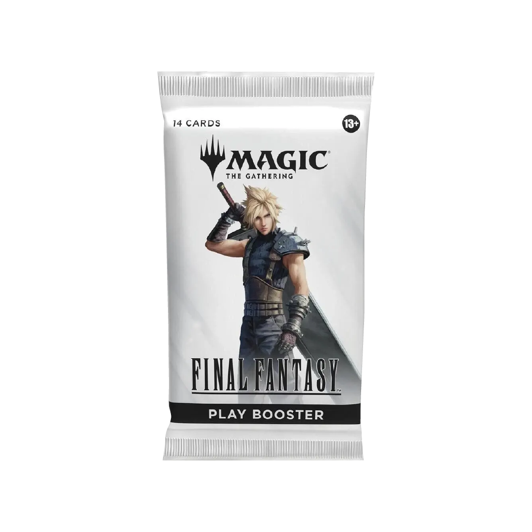 Magic: The Gathering Final Fantasy Play Booster Pack - Collectible Trading Cards for Fantasy Game Enthusiasts | Perfect for Tournaments, Game Nights & Gift Giving