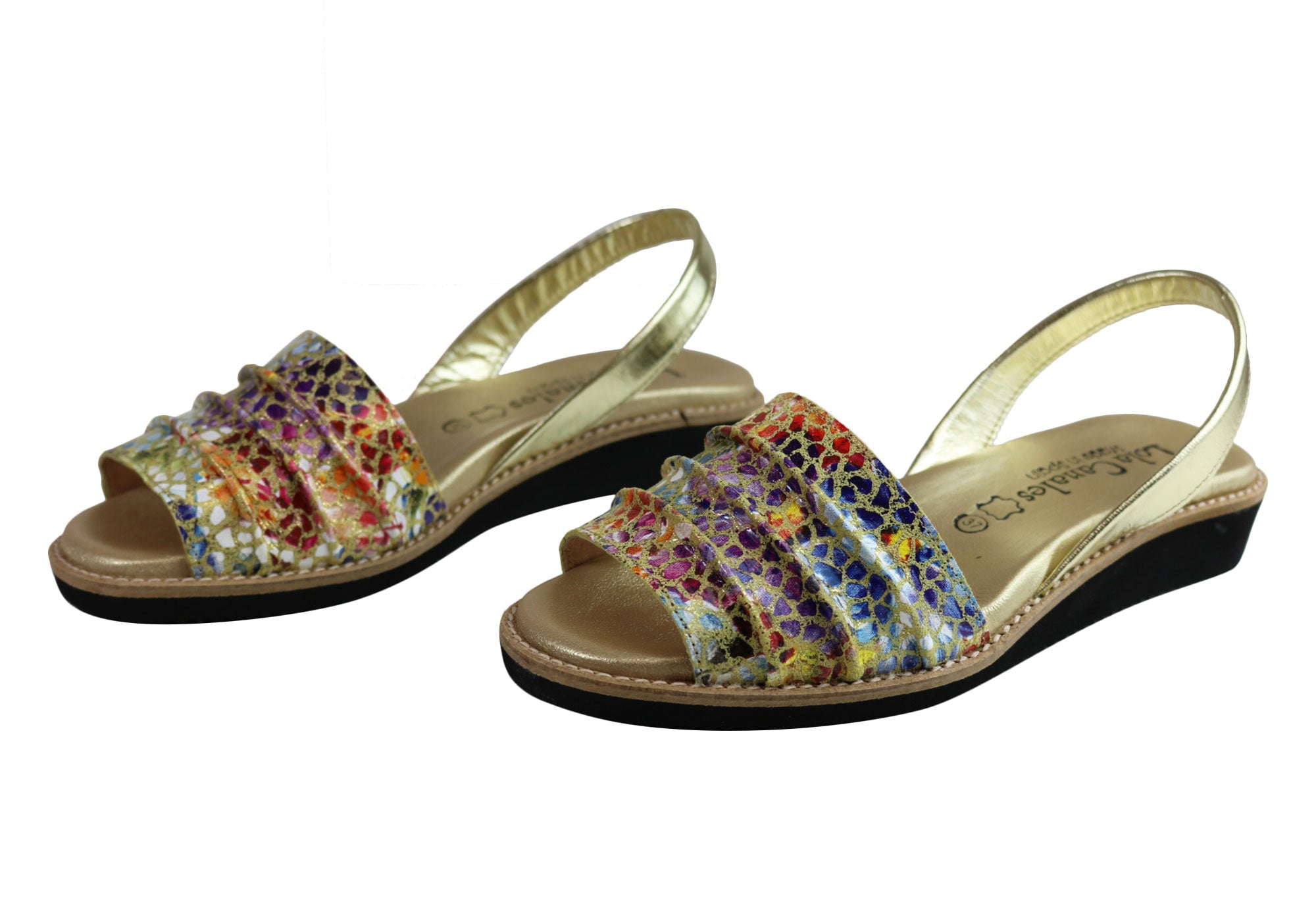 Lola Canales Melody Women's Comfortable Leather Sandals - Handmade in Spain - Perfect for Summer, Beach & Casual Outings