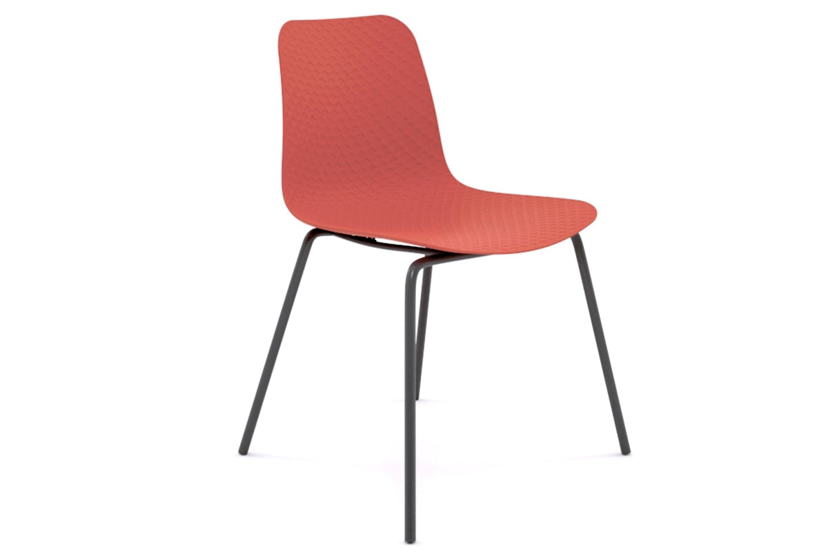Dune Cafe Chair with 4-Leg Base - Stylish and Durable Bistro Chair for Restaurants, Cafes, and Home Decor