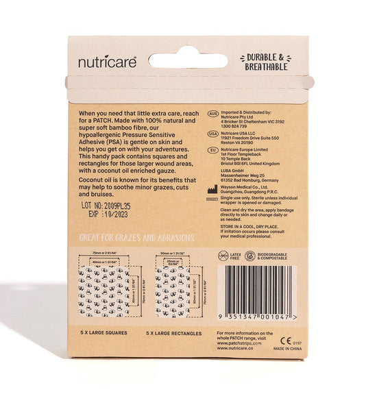 Large Mixed Panda Bamboo Bandages - Adorable Waterproof Wound Care for Kids & Adults - Perfect for First Aid Kits, School, Travel & Everyday Use