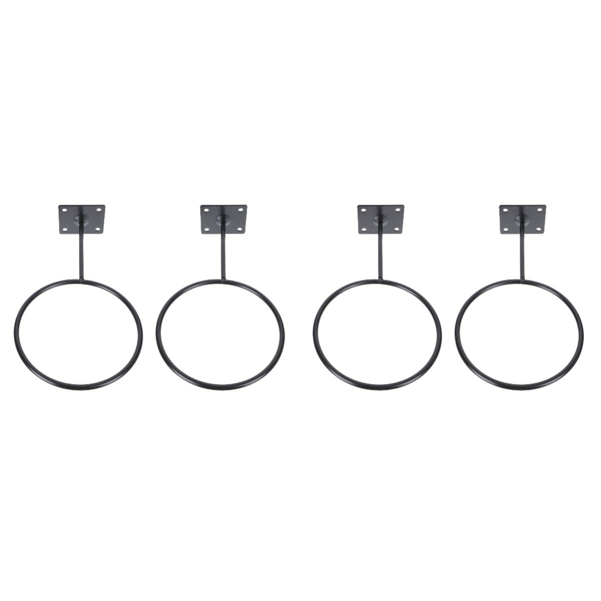 Cabilock 2-Pack Sports Ball Wall Mount Rack - Basketball & Football Storage Holder for Wall - Perfect for Garage, Playroom, and Gym Organization