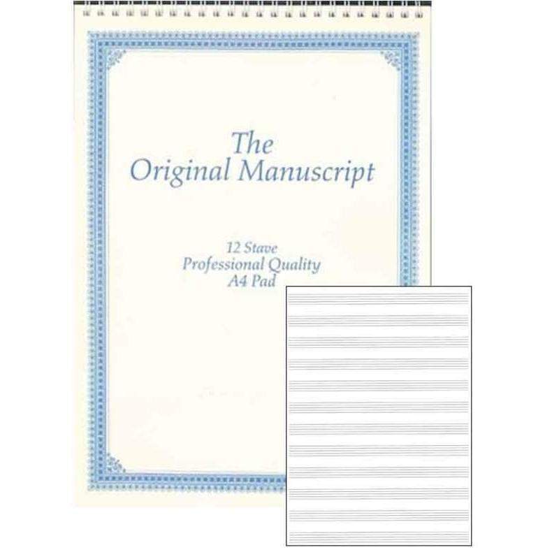 Allans Original Manuscript Pad - Premium Tax-Paid Writing Paper for Journals, Notes & Creative Writing | Ideal for Authors, Students & Office Use