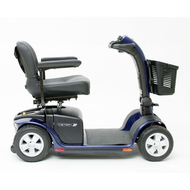 Pride Mobility Victory 10 4-Wheel Electric Mobility Scooter - 5.3 MPH Max Speed & 400 LB Weight Capacity - Ideal for Seniors & Disabled Adults Indoor/Outdoor Use