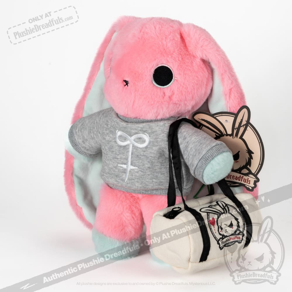 Plushie Dreadfuls Trust Issues Bunny - Soft Stuffed Animal Toy for Anxiety Relief & Emotional Support | Perfect for Therapy, Gifts, and Comfort