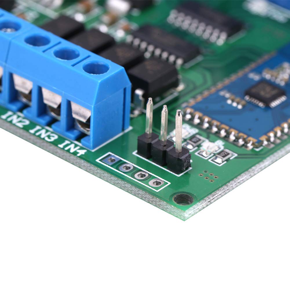 Hilitand 4 Channel Bluetooth Relay Module - Wireless Remote Control Switch for Smart Home Automation | DIY Projects, IoT Devices & Home Appliance Control