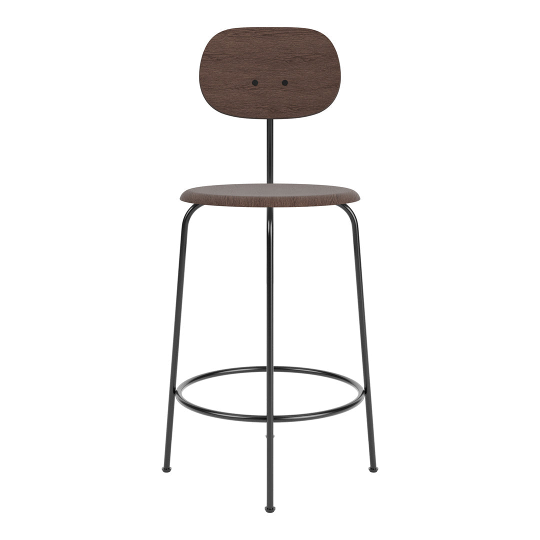 Afteroom Counter Chair Plus - Modern Minimalist Bar Stool for Kitchen Island, Breakfast Nook & Home Office - Adjustable Height & Comfortable Seat - Perfect for Dining, Entertaining & Small Spaces