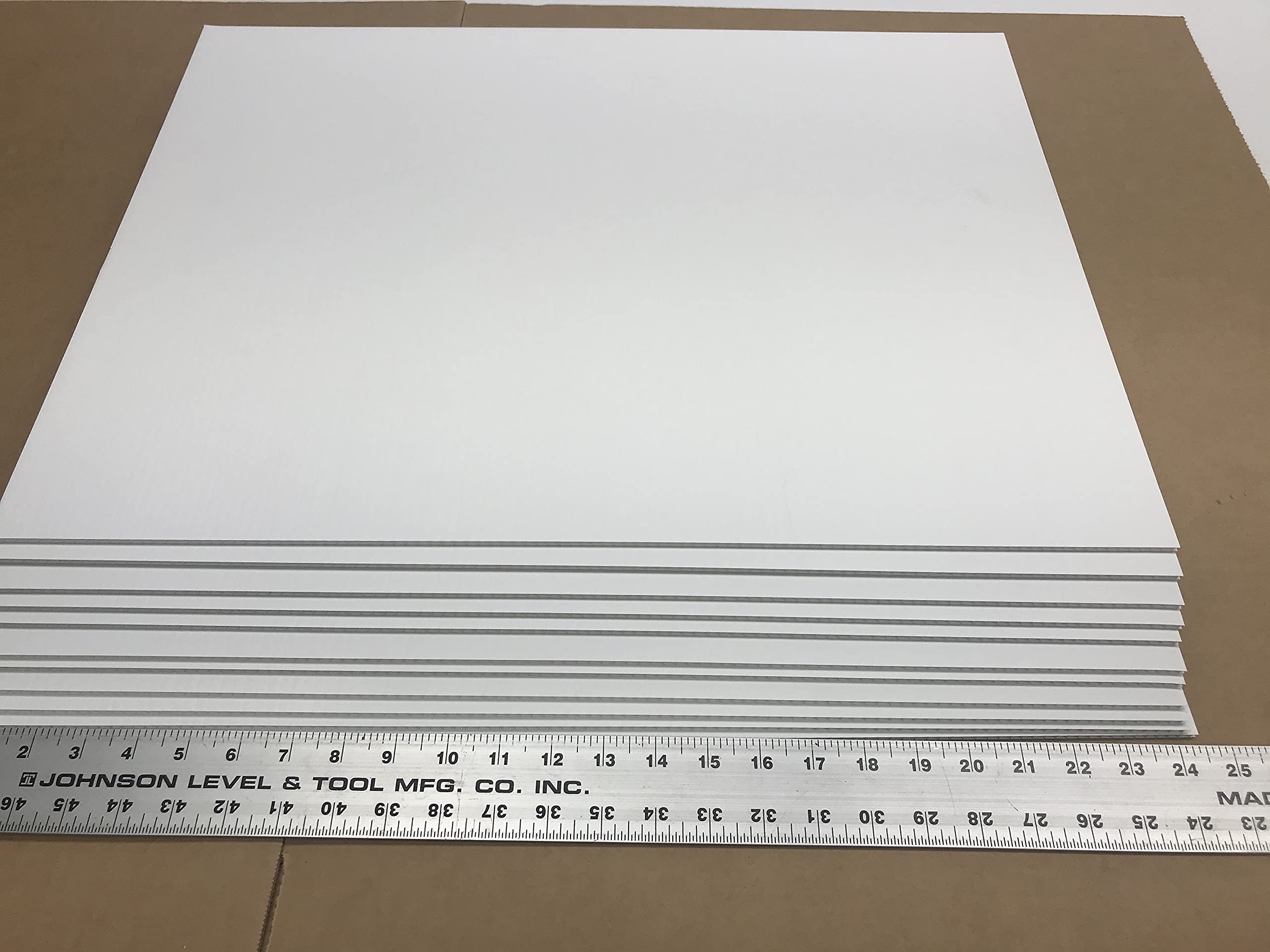 50 Pack 18x24 Inch Corrugated Plastic Yard Signs - 4mm Thick with Fluted Edge - Perfect for Advertising, Elections, Real Estate, Garage Sales & Events - Weatherproof & Durable - Same Day Shipping via UPS (Great for Political Campaigns, Business Promotions & Outdoor Signage)