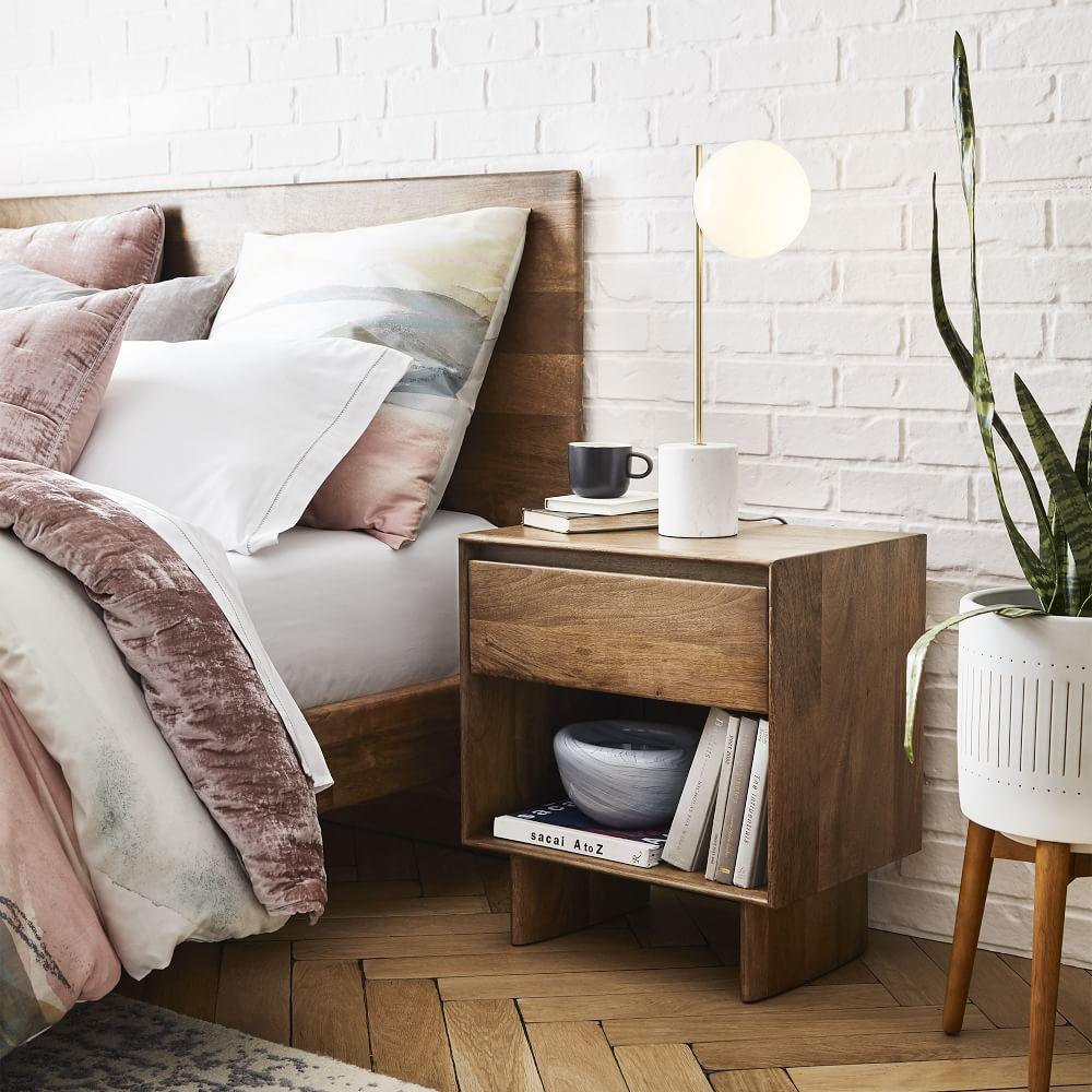 Modern Sphere & Stem Table Lamp - Adjustable LED Desk Light for Home Office, Bedroom, and Living Room - Perfect for Reading, Working, and Ambient Lighting