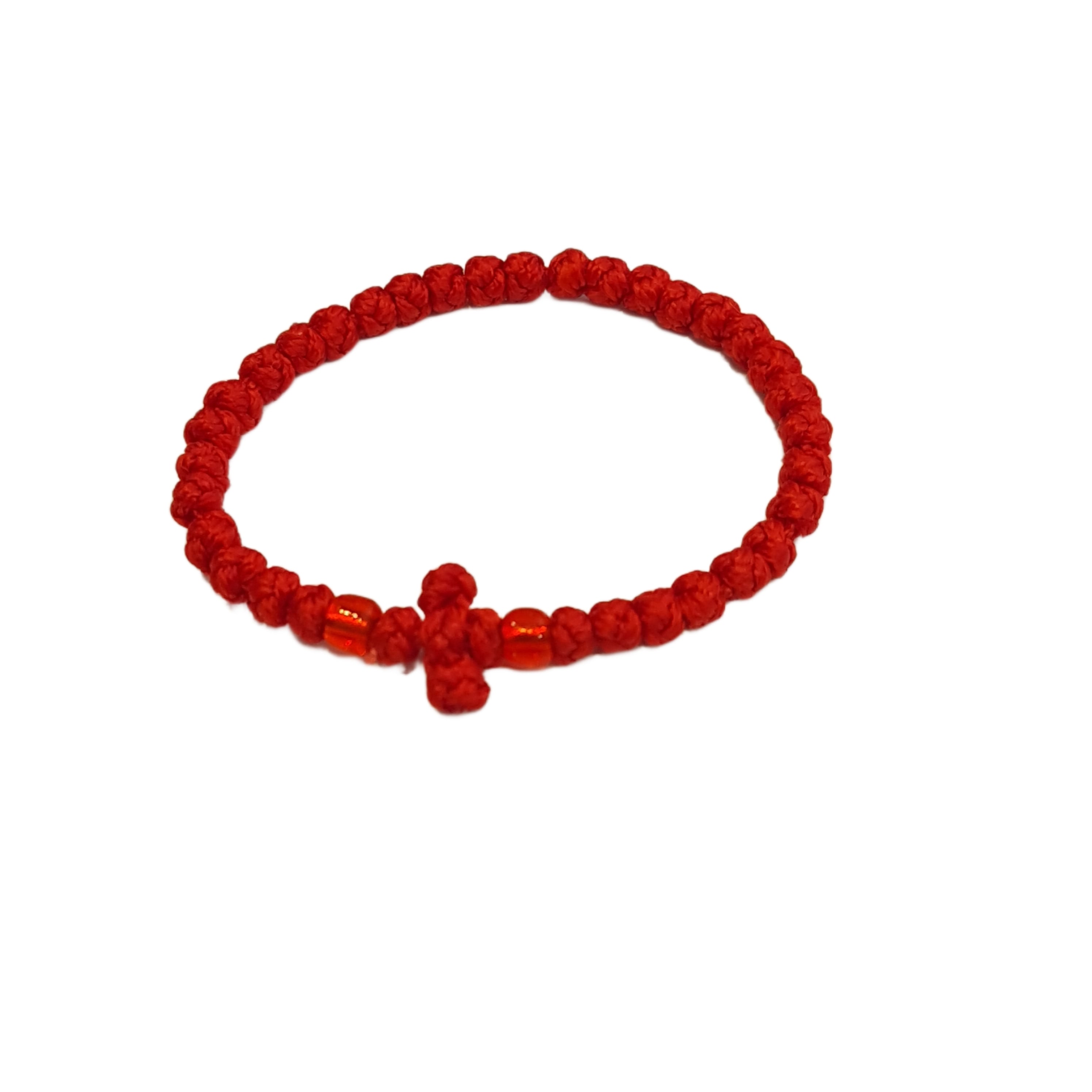 Greek Orthodox Prayer Rope Komboskini - Handmade Christian Prayer Bracelet for Men & Women - Perfect for Daily Worship, Meditation & Spiritual Protection