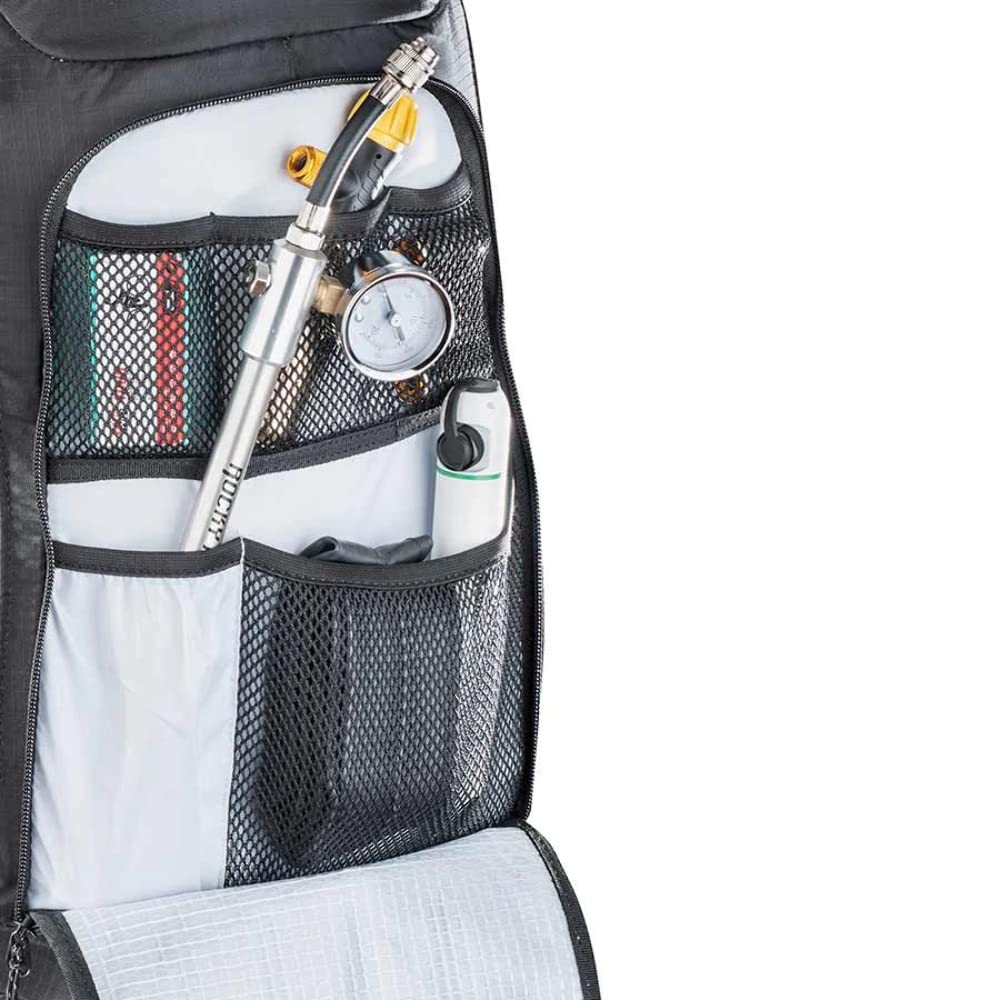 EVOC Small 14L Black Backpack - Lightweight Hiking & Travel Daypack for Outdoor Adventures, Commuting & Daily Use