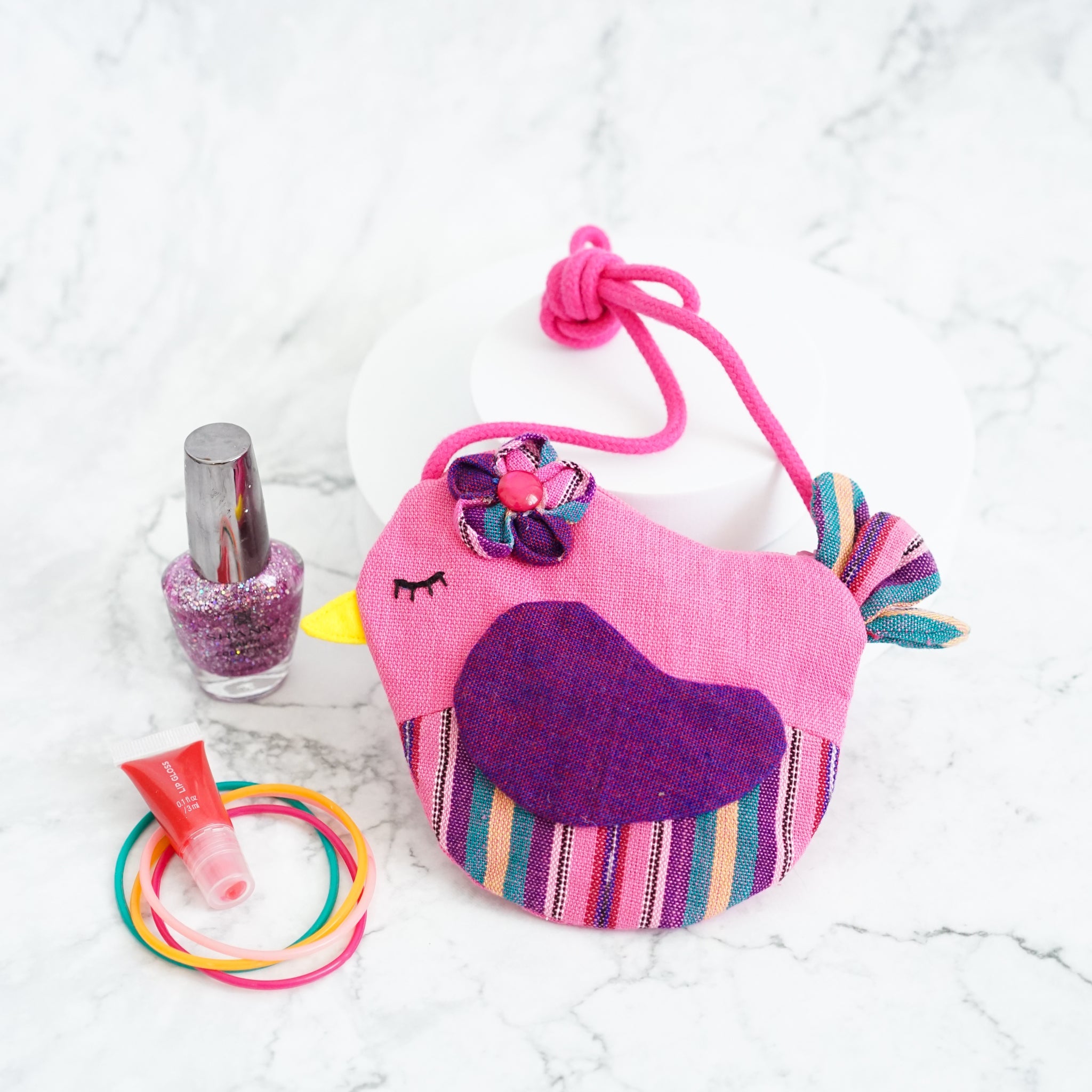 Adorable Little Birdie Purse - Handmade Fair Trade Crossbody Bag for Women | Perfect for Everyday Use, Parties & Gift Giving