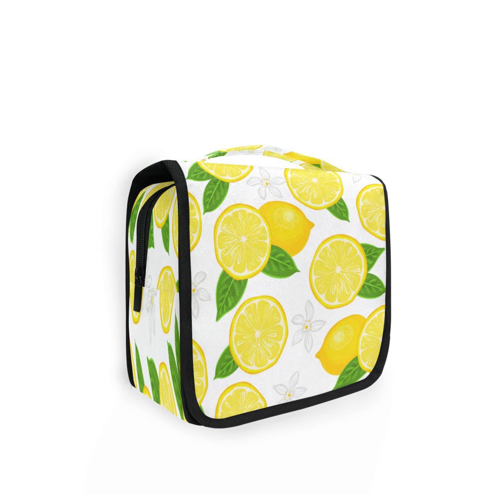 Hanging Toiletry Bag for Travel - Floral Cosmetic Organizer with Hook, Portable Wash Bag for Women, Men & Girls | Perfect for Makeup, Toiletries & Shower Essentials on Trips