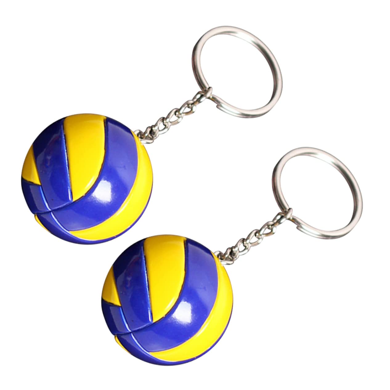 BCOATH Volleyball Keychain - Metal Keyring for Sports Fans, Durable & Fade-resistant, Perfect for Volleyball Players & Enthusiasts - Great for Gifts, Team Spirit & Game Day Accessories