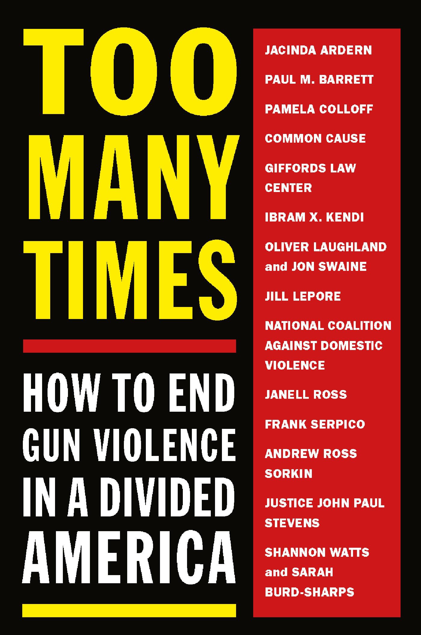 Too Many Times: How to End Gun Violence in America - Solutions for School Safety, Community Protection & Political Unity