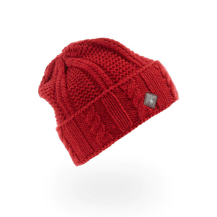 Spyder 2023 Women's Cable Knit Beanie - Soft Winter Hat for Cold Weather, Outdoor Activities & Skiing