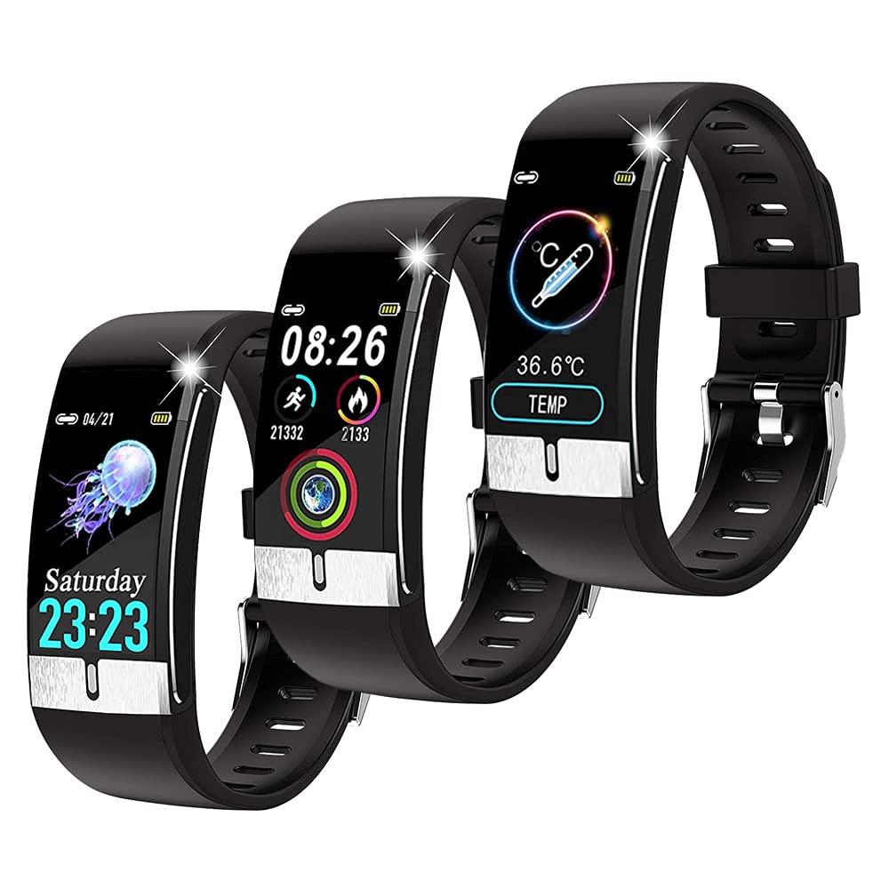 inDigi TS1 Fitness Watch - Heart Rate, Blood Pressure & Activity Tracker for Workouts & Daily Health