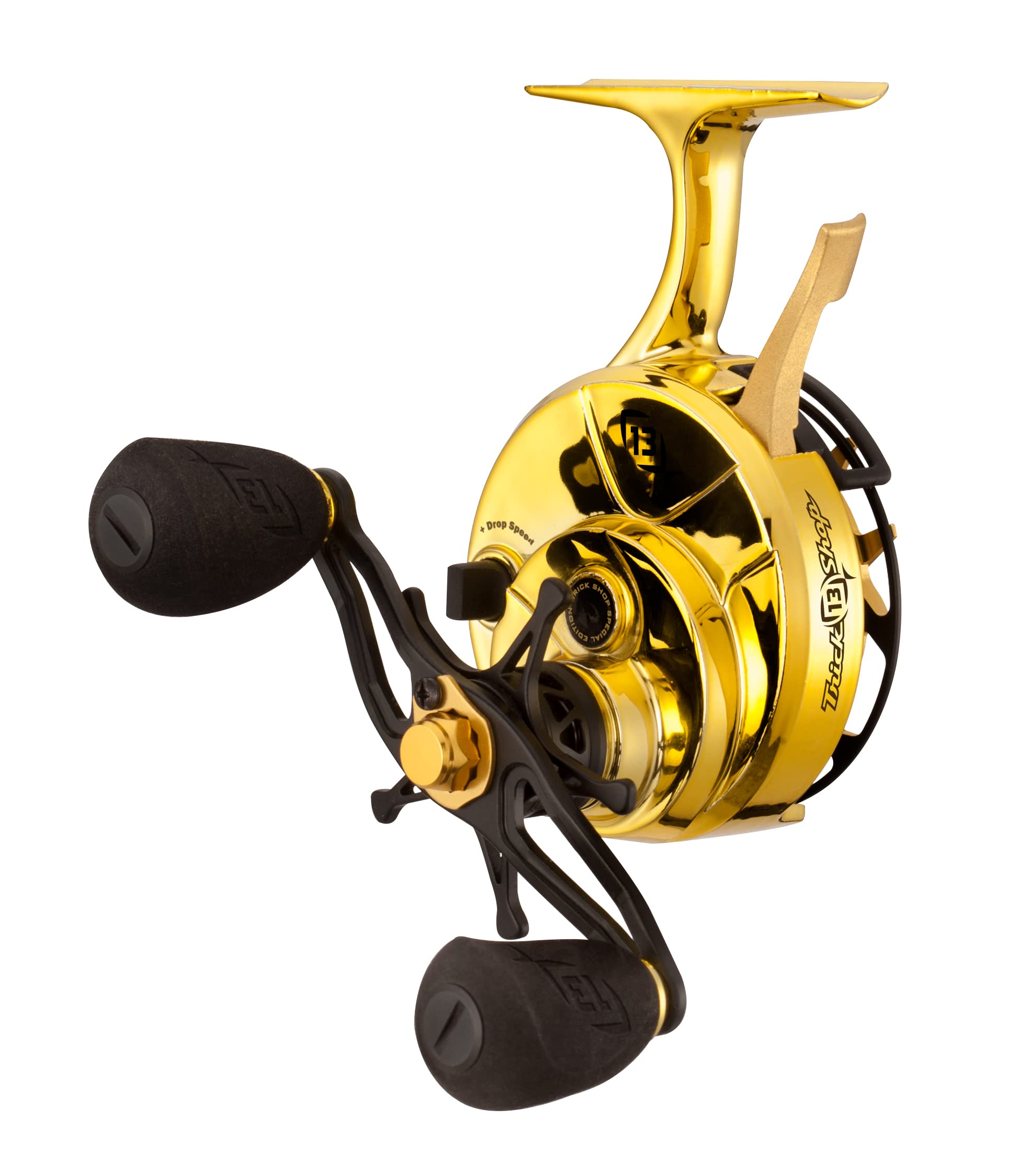 13 Fishing Freefall Carbon Ice Reel - 2.5:1 Gear Ratio for Winter Fishing