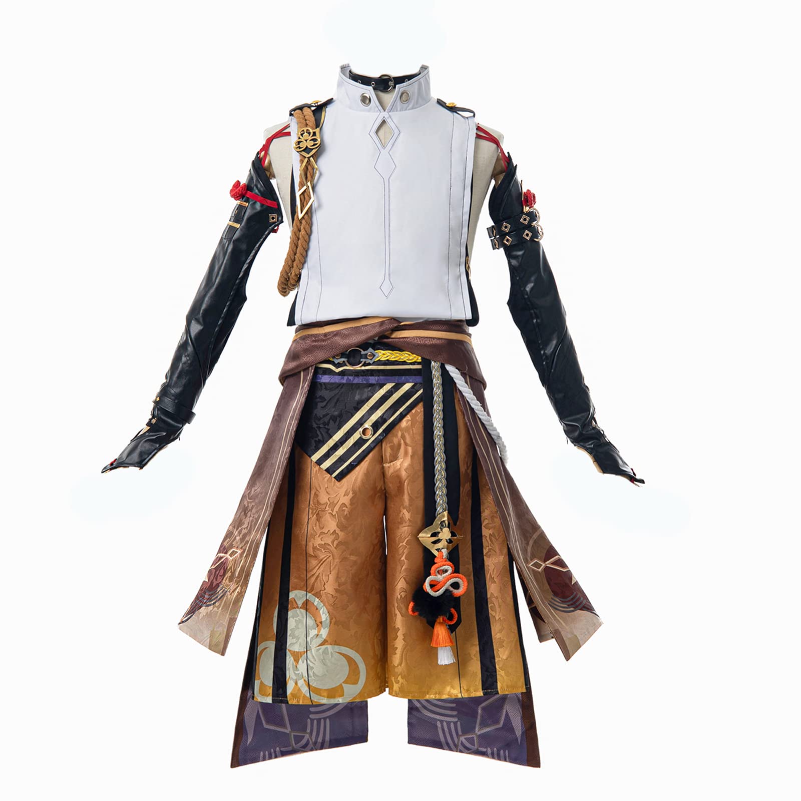 Shikanoin Heizou Cosplay Costume for Adults - Genshin Impact Anime Outfit for Men | Perfect for Conventions, Halloween, and Cosplay Events